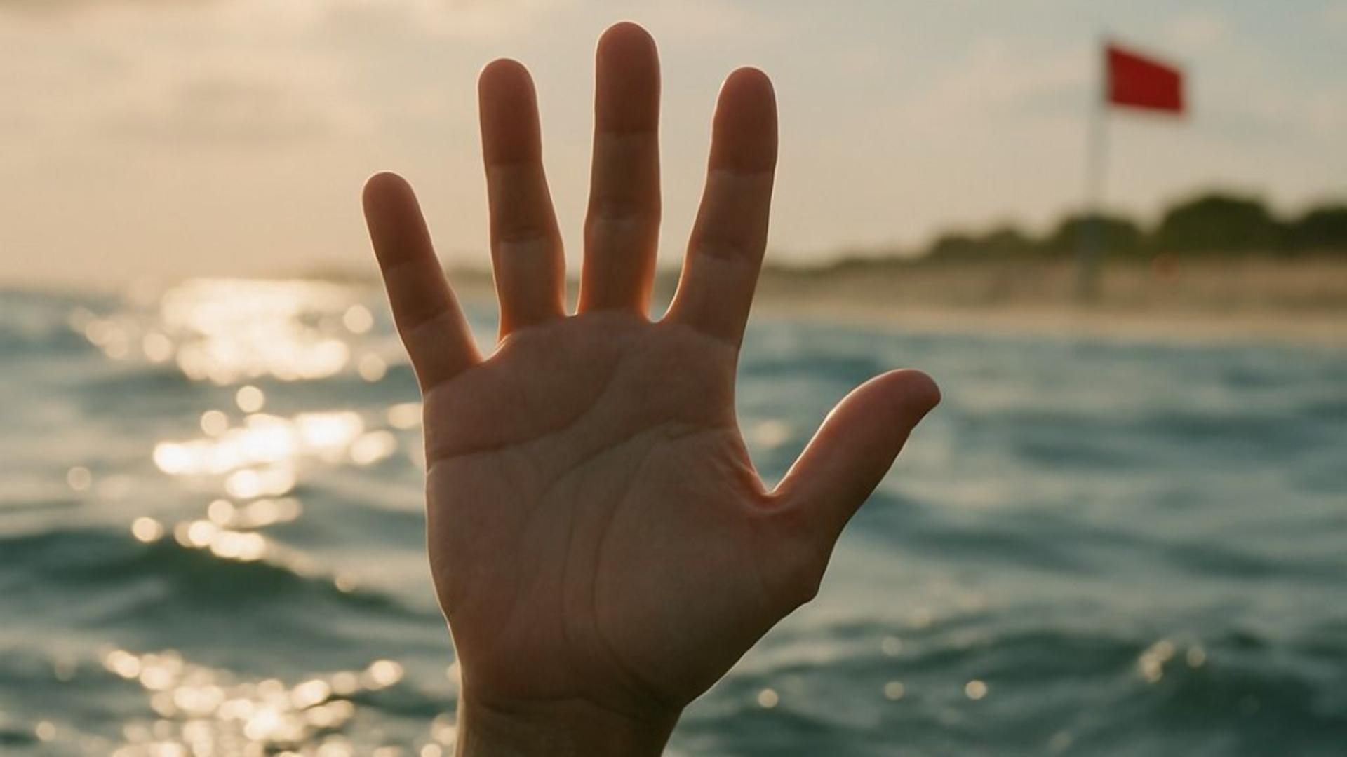 Bărbat luat de mare chiar sub ochii soției și ai copilului: scene terifiante la Constanța