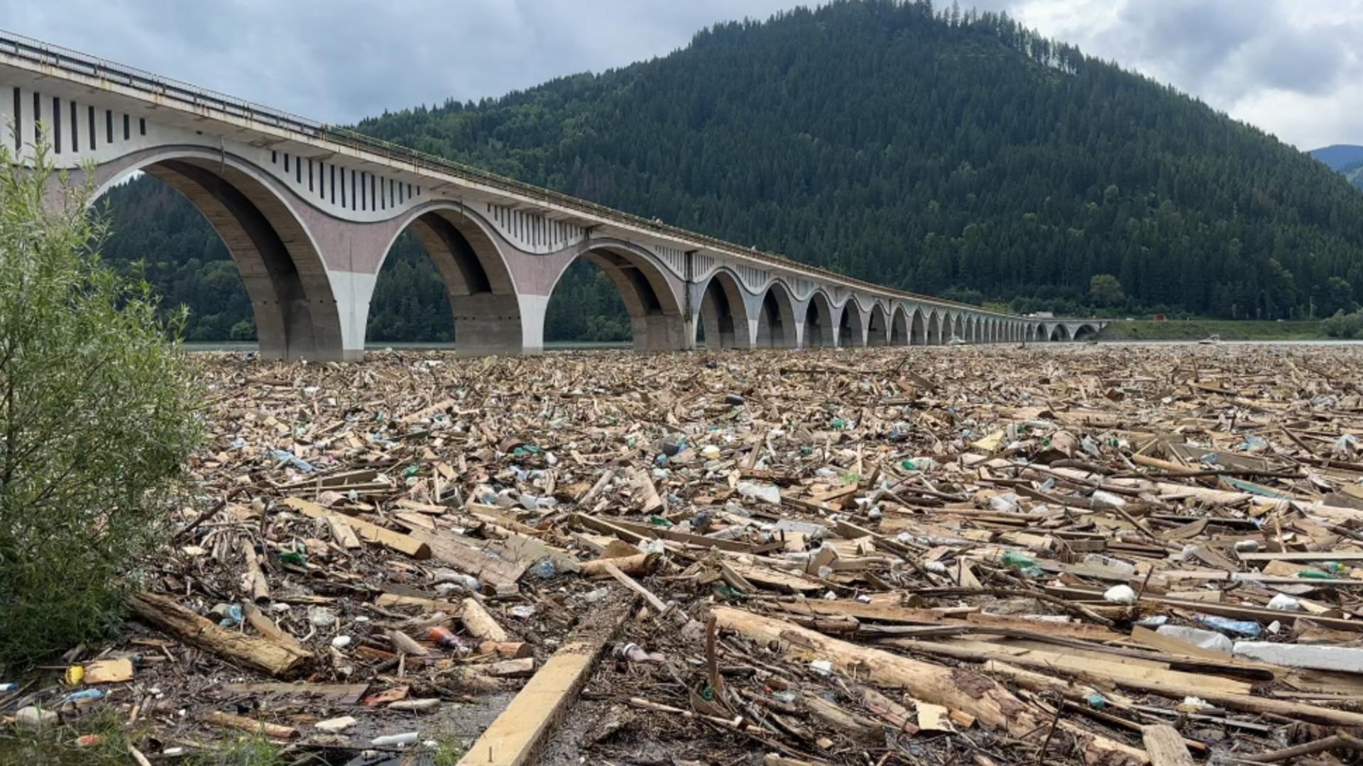 Neamț, Viaductul Poiana Teiului/ Foto: Facebook Meteoplus