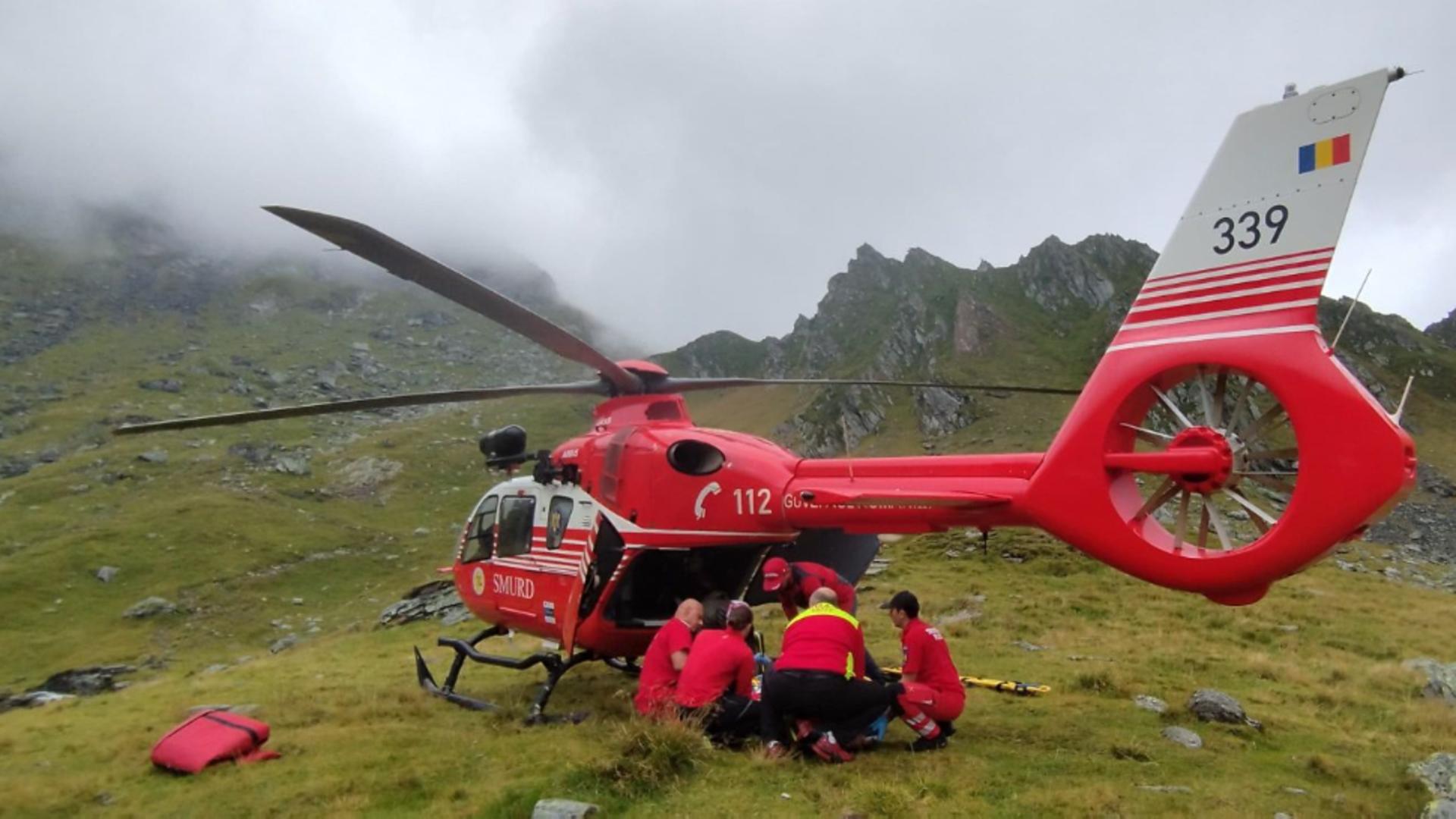 Alertă la Bâlea Lac! Copilă de 9 ani găsită inconștientă, preluată de echipajul SMURD: fata e în stare gravă/ Foto: Facebook Salvamont