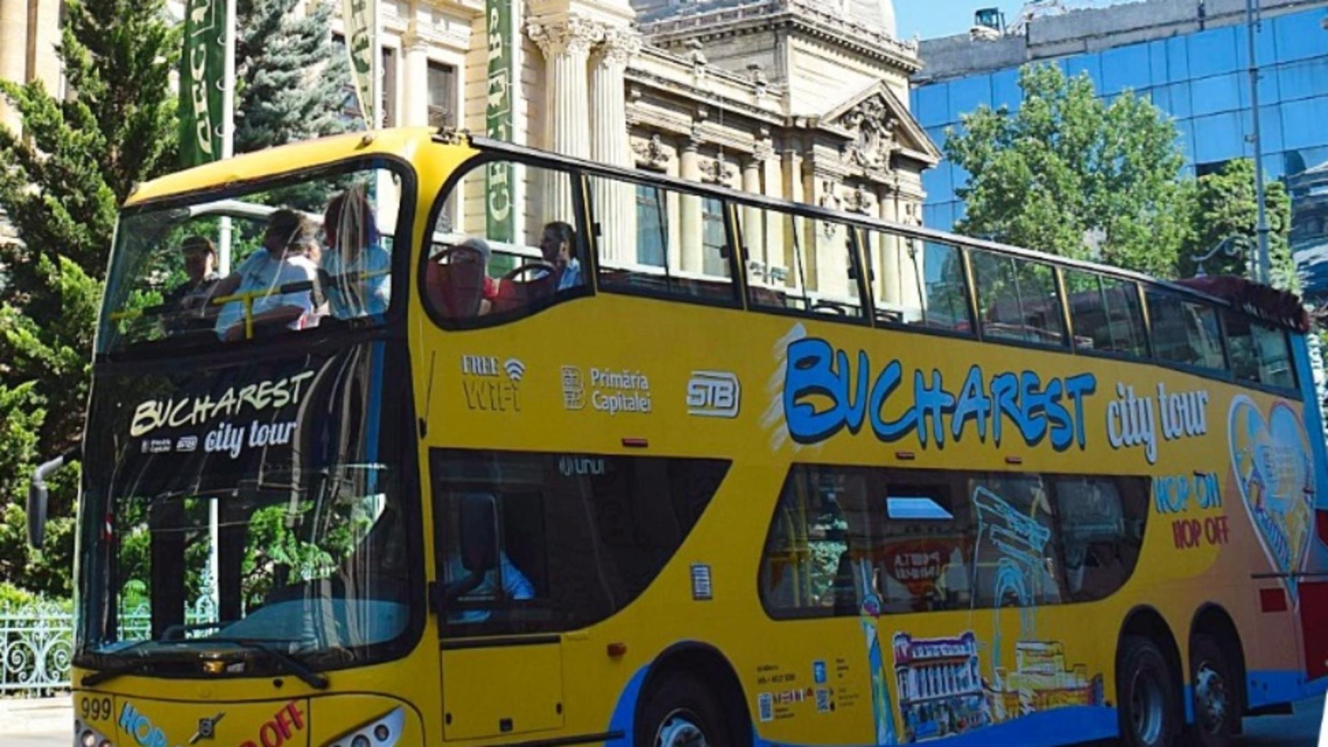 Linia turistică "Bucharest City Tour" revine pe traseu: informații despre traseu și prețuri