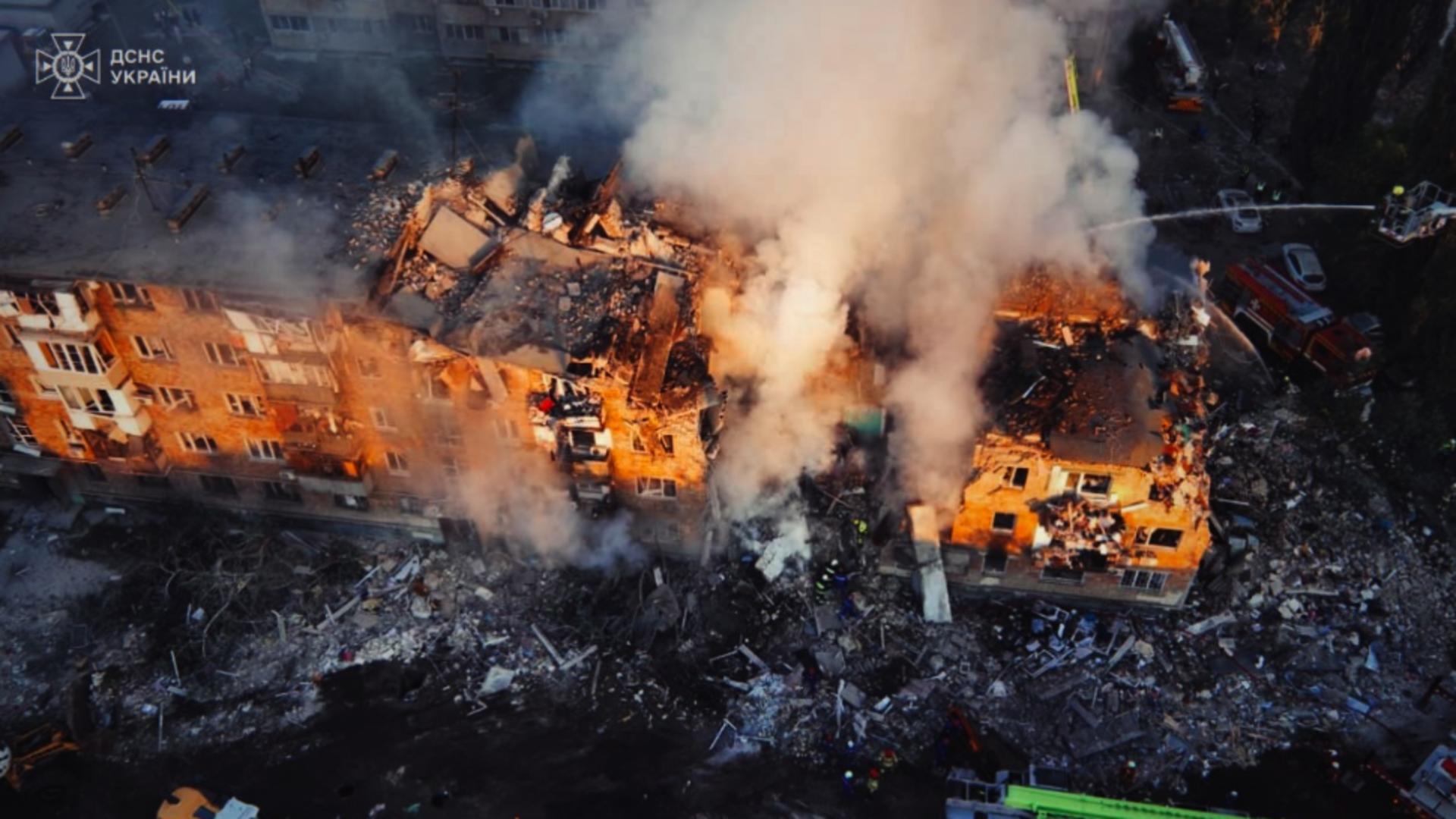 Rusia atacă 'masiv' regiunea Dnipropetrovsk