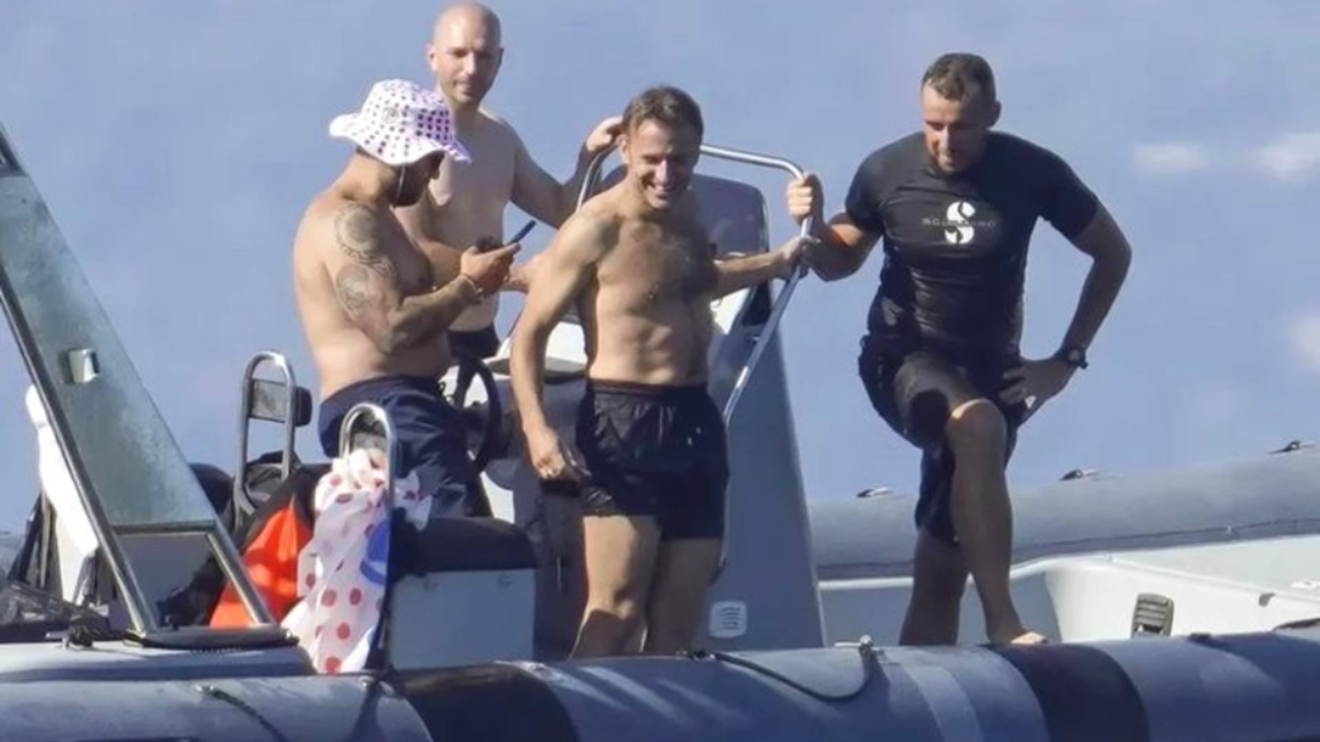 Emmanuel și Brigitte Macron