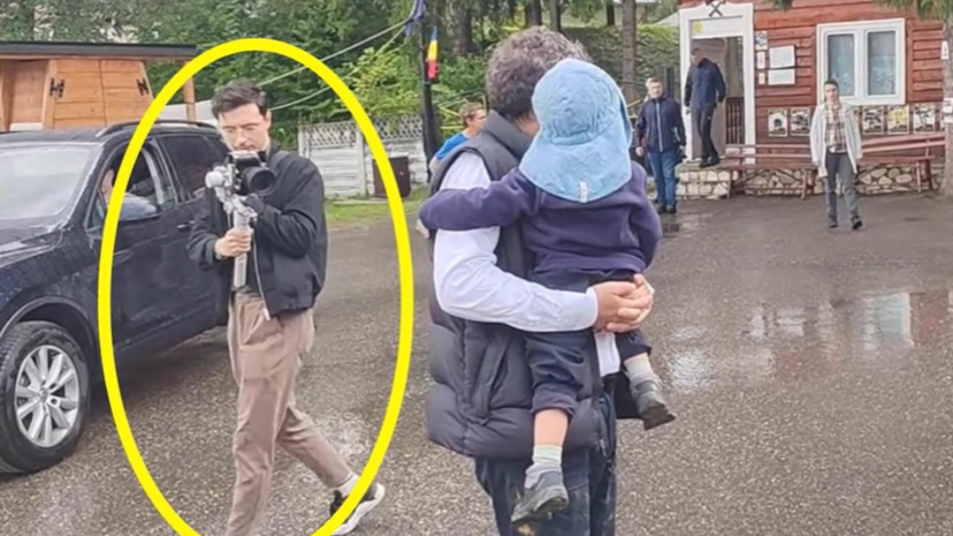 În campanie, la 3 luni după alegeri! Nicușor Dan, însoțit de o echipă de filmare în drumețiile de pe munte: ANCHETĂ BOMBĂ/ Captură foto