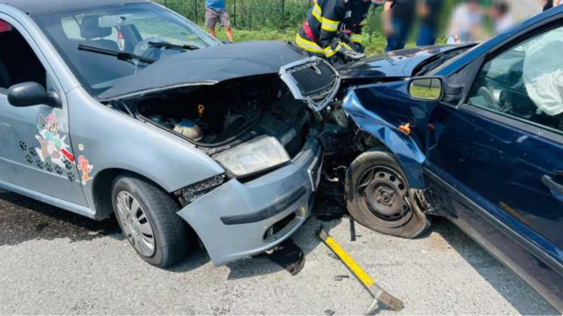 Accident rutier grav în Neamț. FOTO: ISU Neamț