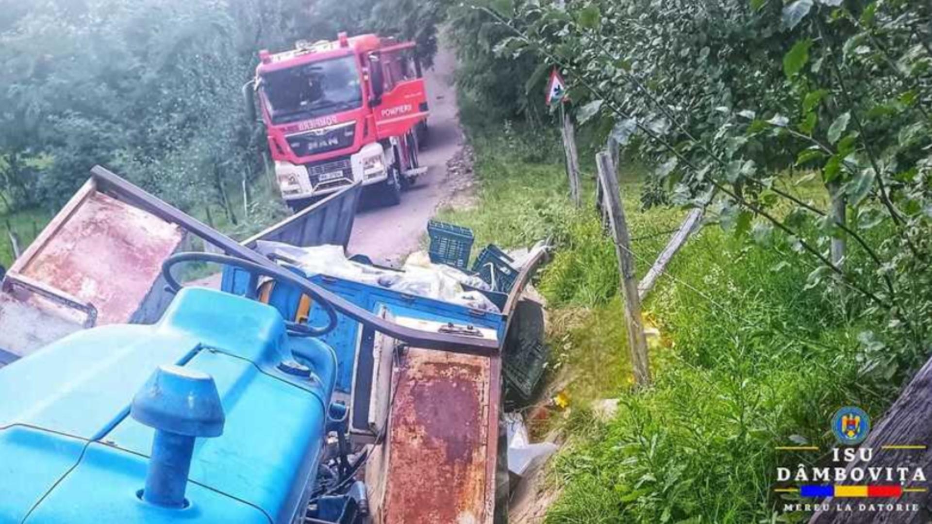 Accident grav în Dâmboviţa. 