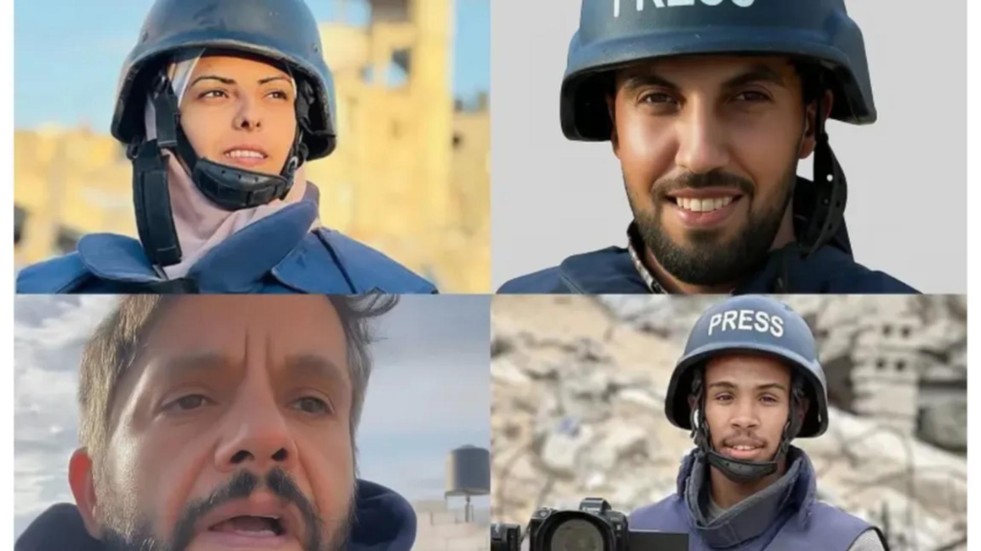 Bombardament în Gaza: ei sunt jurnaliștii internaționali care se numără printre victime. Au fost uciși în exercițiul profesiei