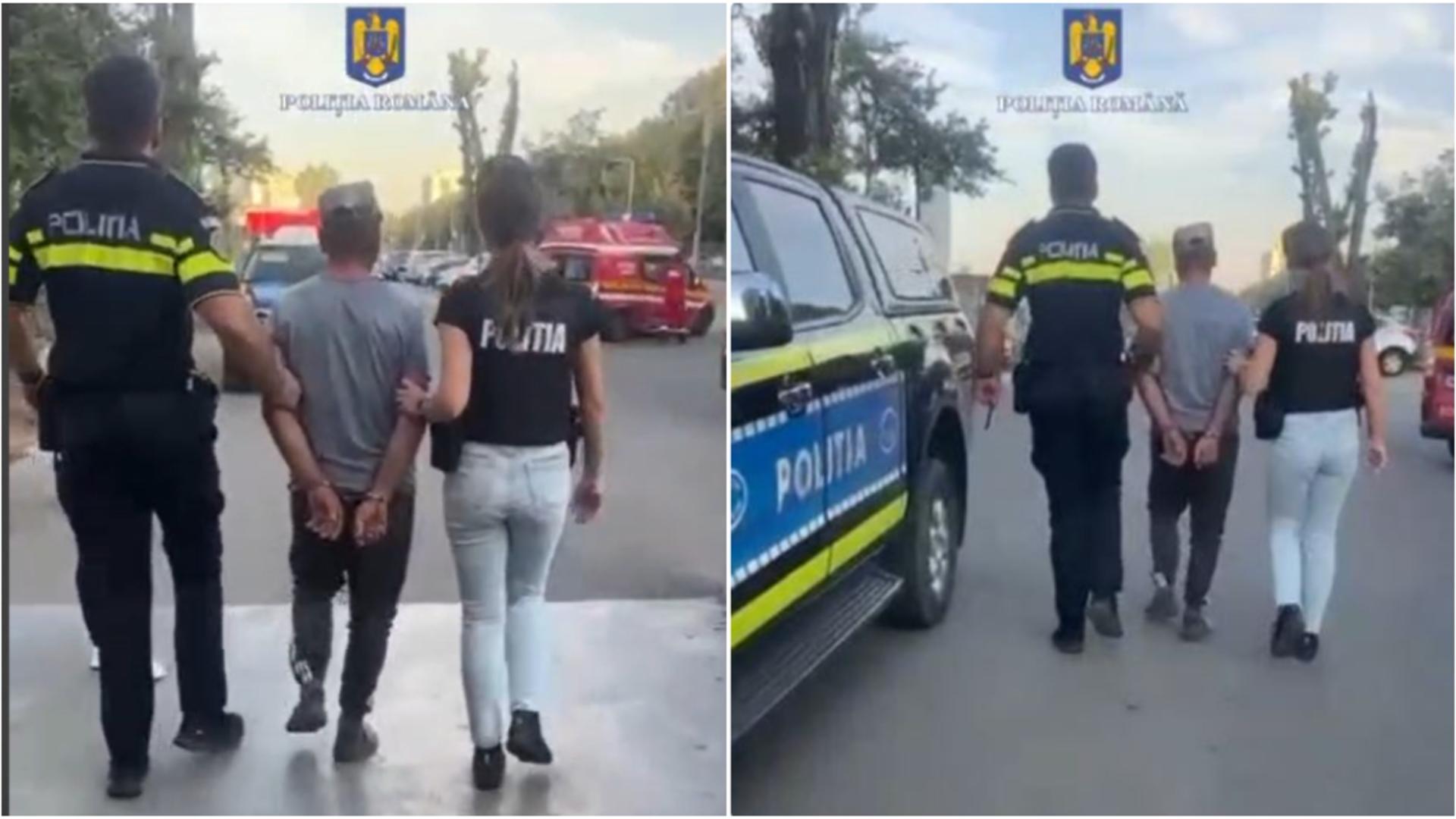 Incident halucinant în Prahova. FOTO: Poliția Română 