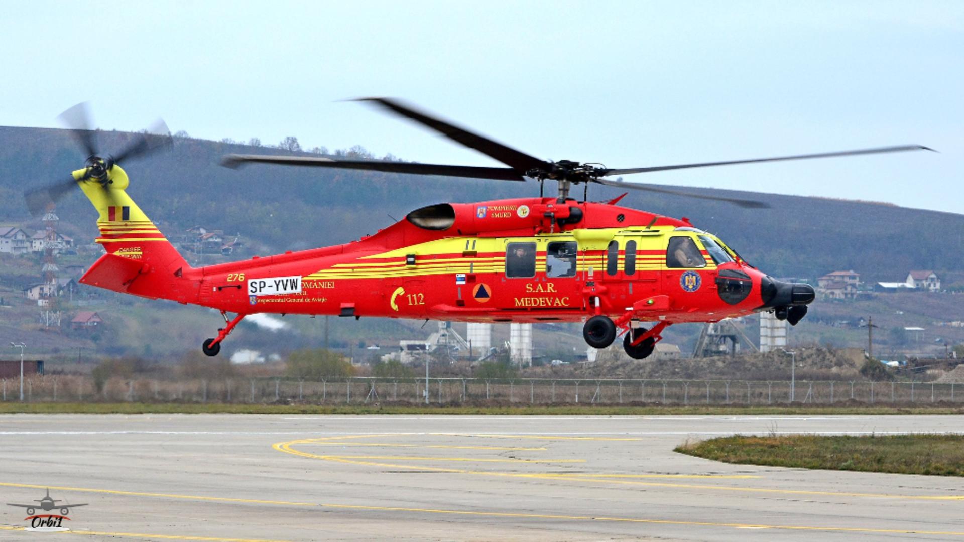 Doi români grav răniți în Bulgaria, transportați de urgență la București cu un elicopter 