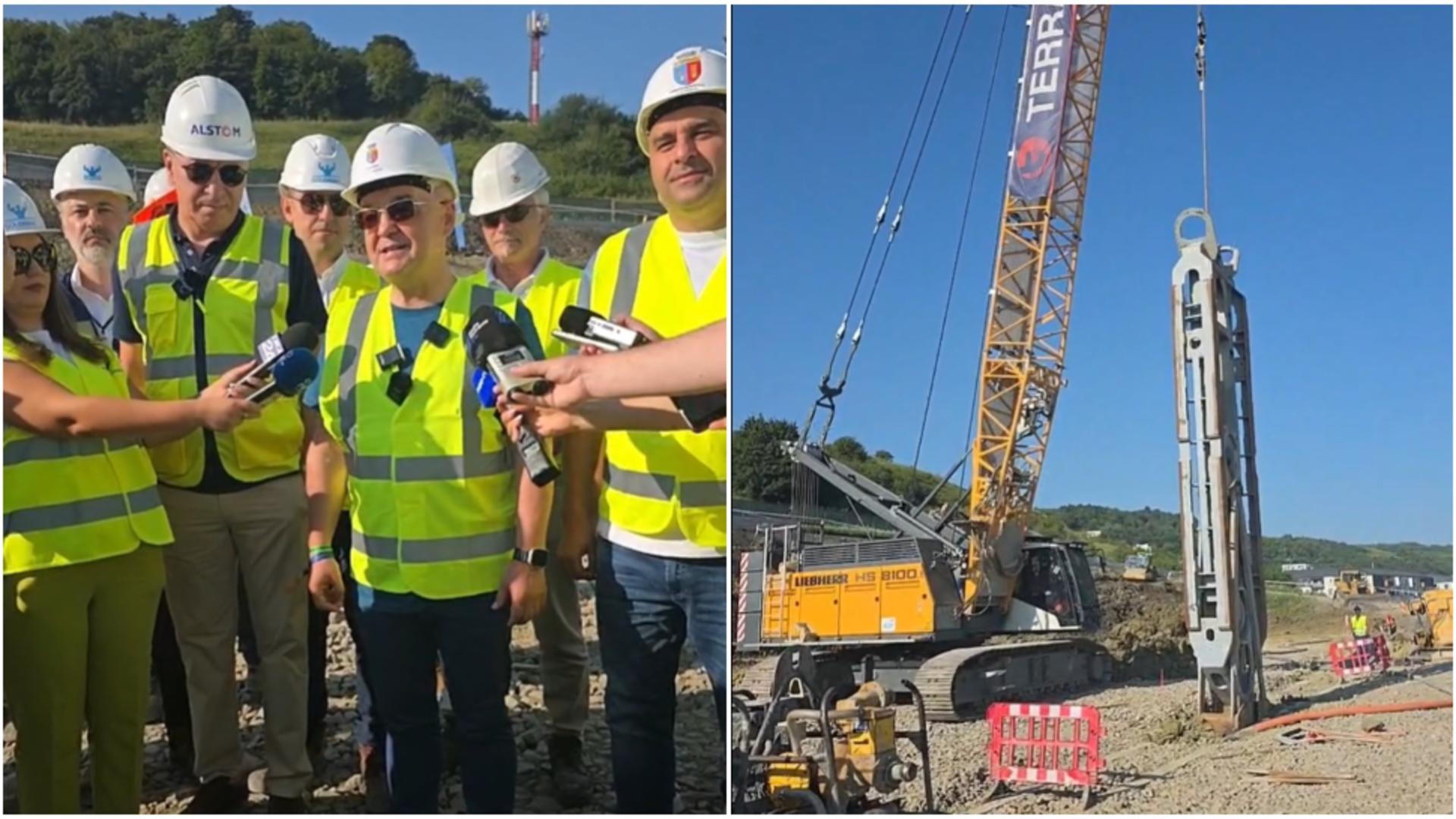 Încep lucrările subterane la metroul din Cluj. FOTO: Facebook