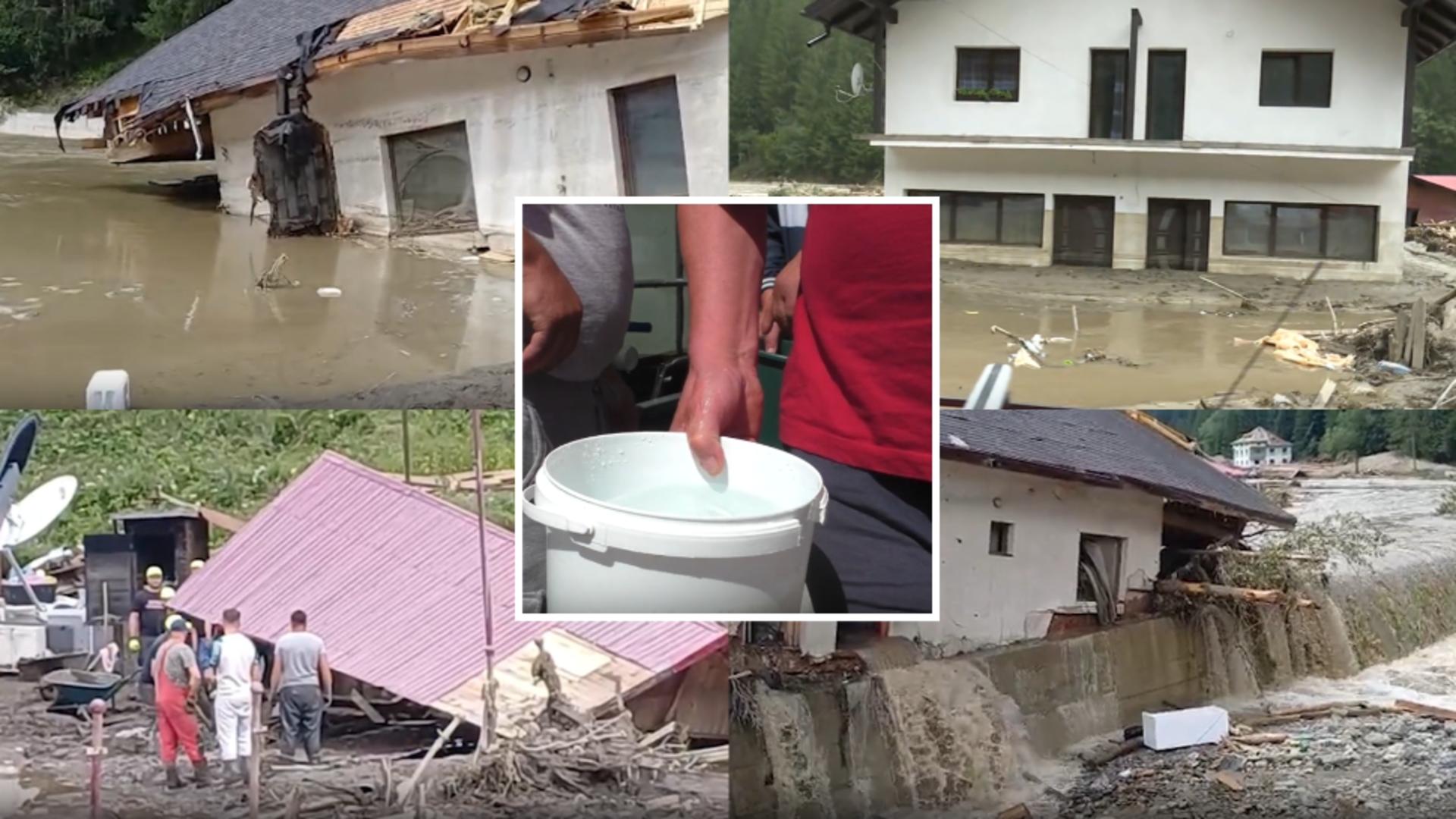 Diperare satul înghițit de ape!