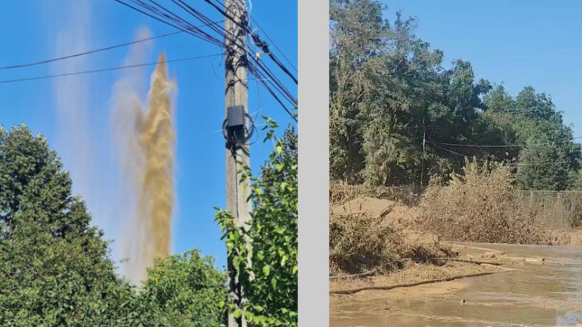 Alertă de explozie la Amara, Ialomița, după ce o echipă de muncitori a lovit o pungă de gaze. S-a format un crater uriaș, 270 de persoane evacuate. Situația s-a agravat în cursul serii - VIDEO