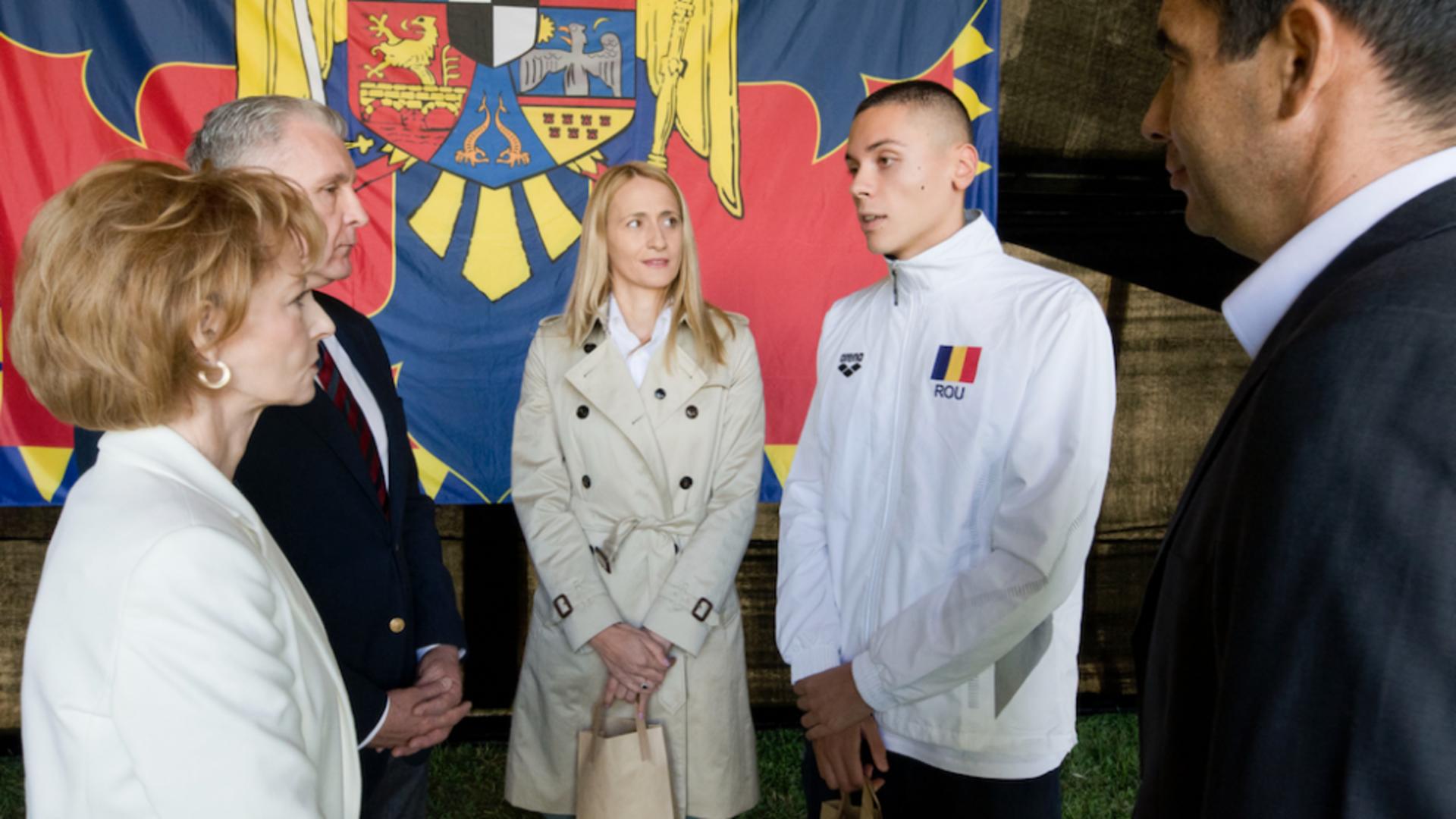 Ce mesaj impresionant a transmis Familia Regală a României după succesul răsunător a lui David Popovici