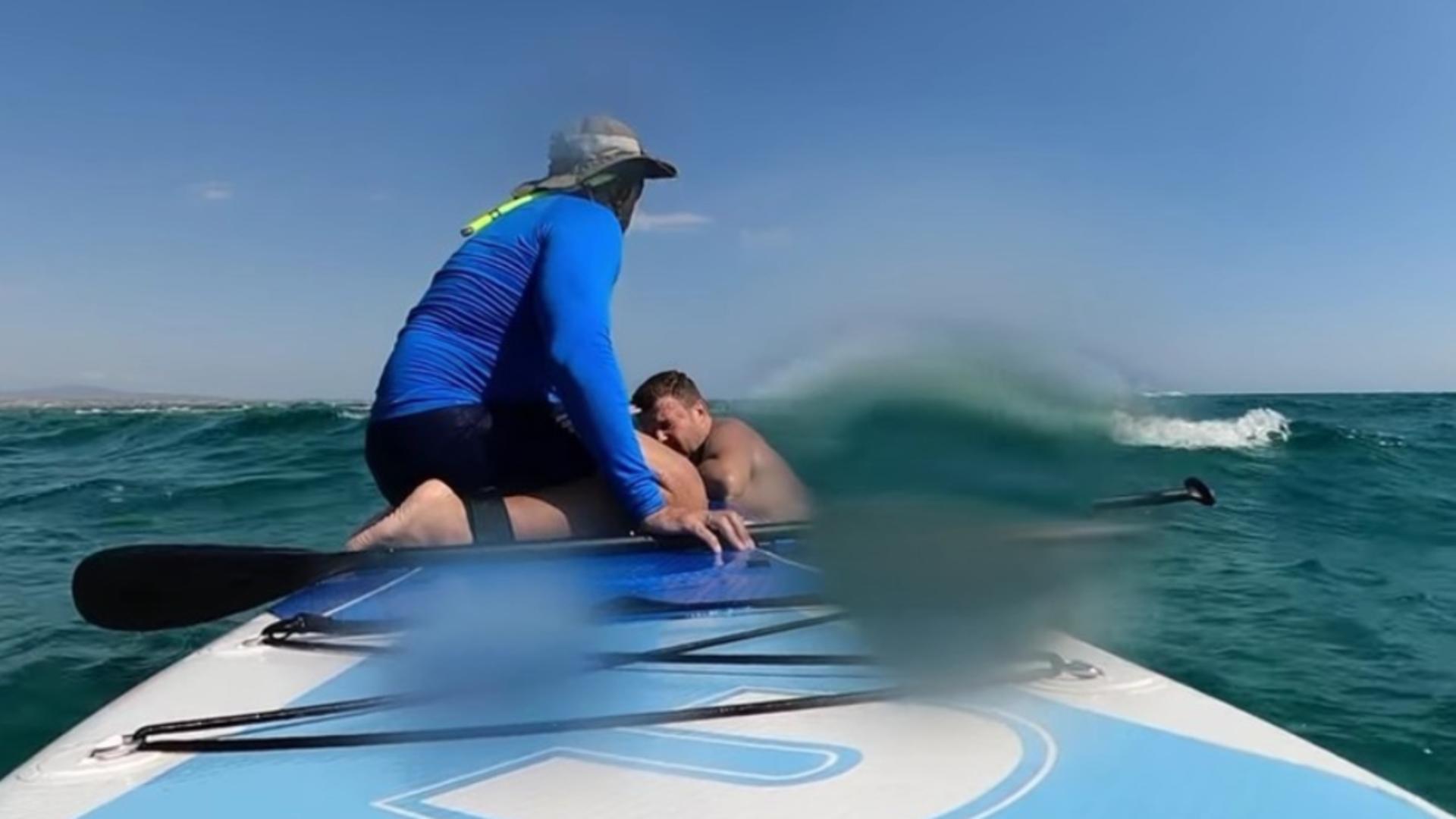 Familie de români, salvată de la înec în Grecia. FOTO: News.ro