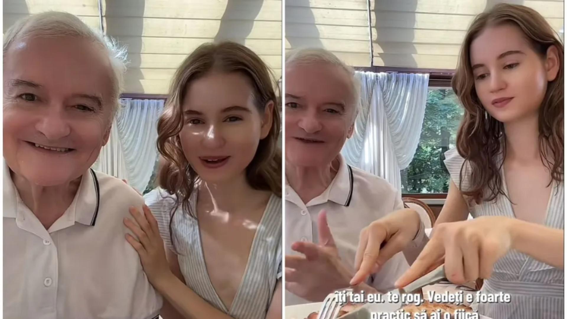 Irinel Columbeanu, ieșire emoționantă în oraș cu fiica sa. Unde l-a dus Irinuca?