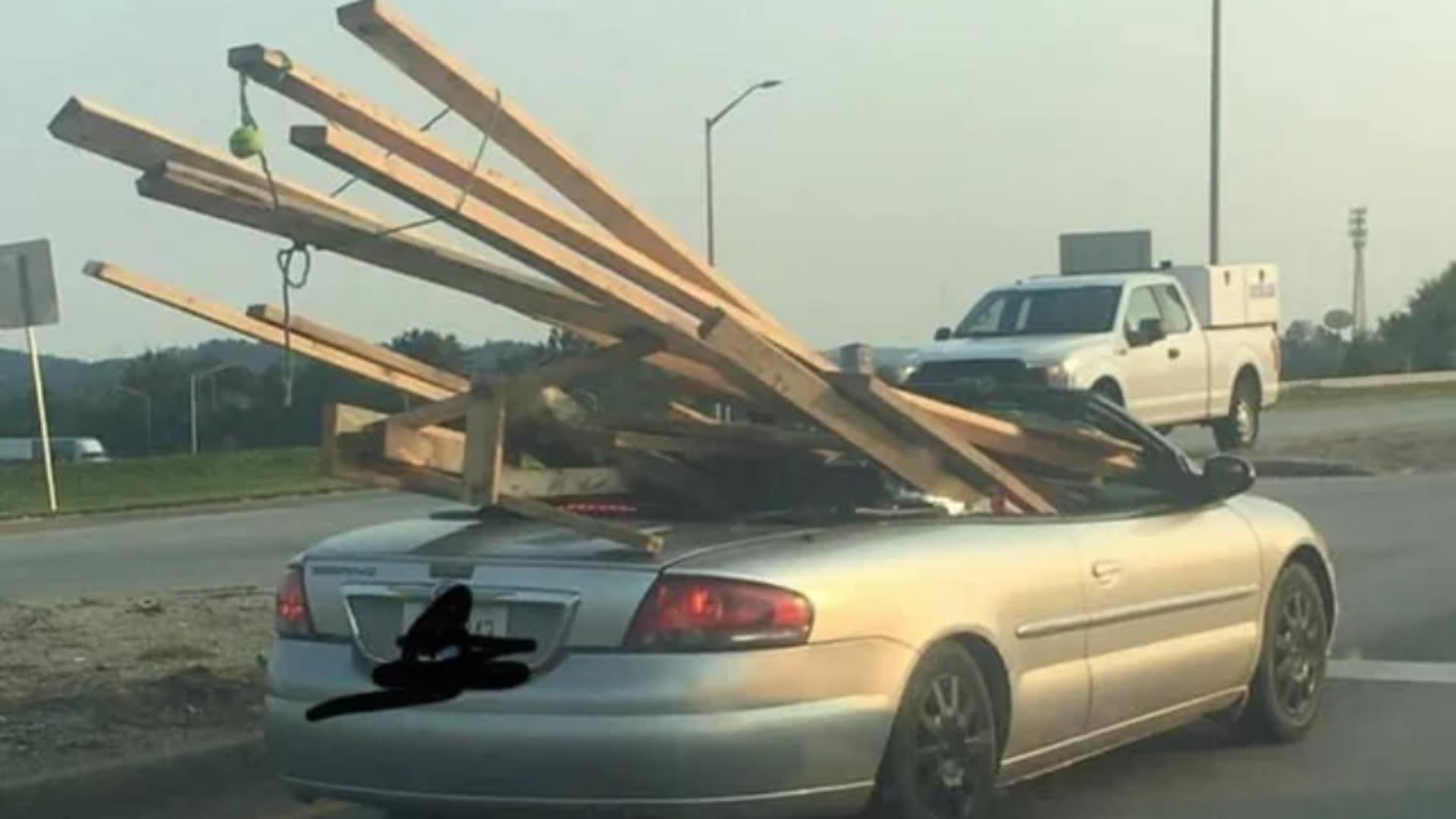 Ce spune noul Cod Rutier dacă transporți obiectele mai mari decât mașina 