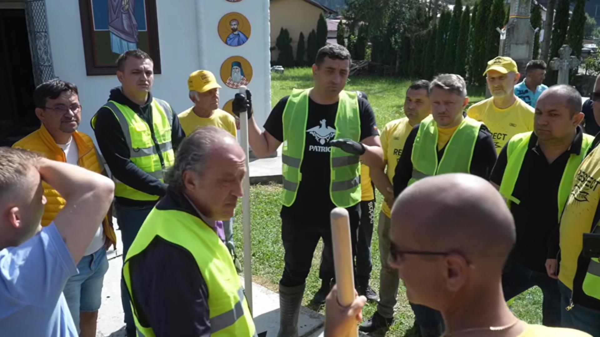 Suveraniștii au ajuns în toate zonele afectate, pentru a acorda ajutor 