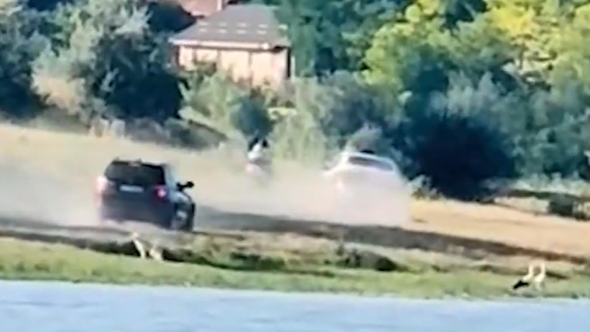  Scene de tot râsul în Vaslui. Foto: Captura Youtube