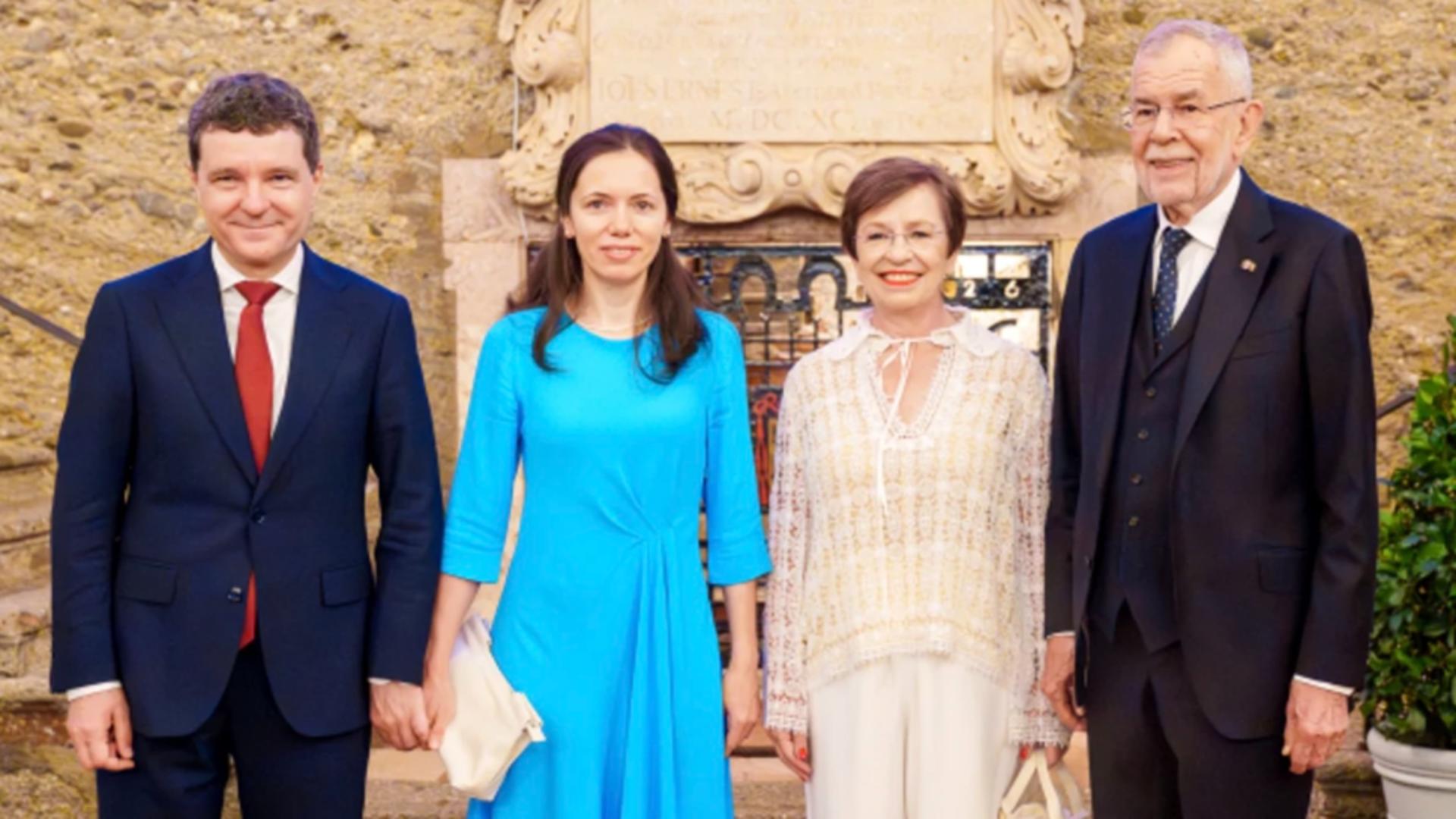 Cine a plătit deplasarea partenerei lui Nicușor Dan în Austria: peste 50.000 de lei, cheltuiți de președinte / Foto: Administrația Prezidențială