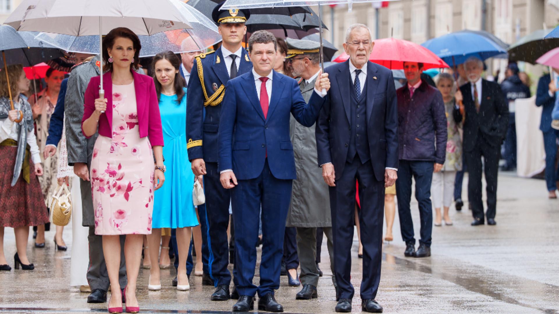Pe urmele lui Klaus Iohannis? Cât a cheltuit Nicușor Dan pe vizita oficială din Austria/ Foto: Administrația Prezidențială 
