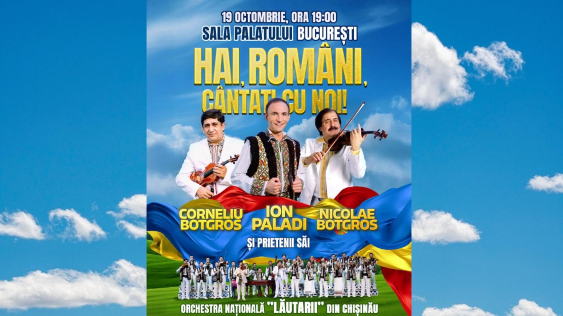 Ion Paladi revine pe scena Sălii Palatului, din București, cu un concert extraordinar. Realitatea Star este partener media