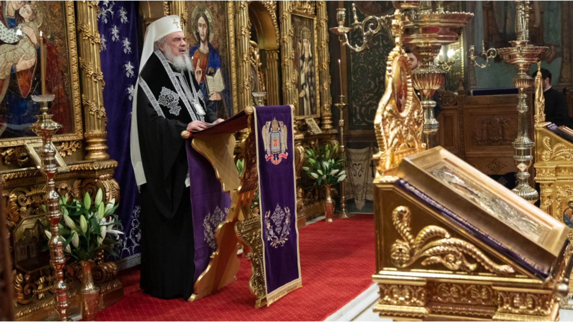 Mesajul Patriarhului Daniel, după moartea lui Ion Iliescu. FOTO: Basilica
