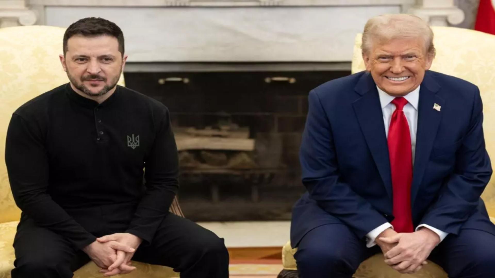 Donald Trump și Volodimir Zelenski. Foto: Profimedia