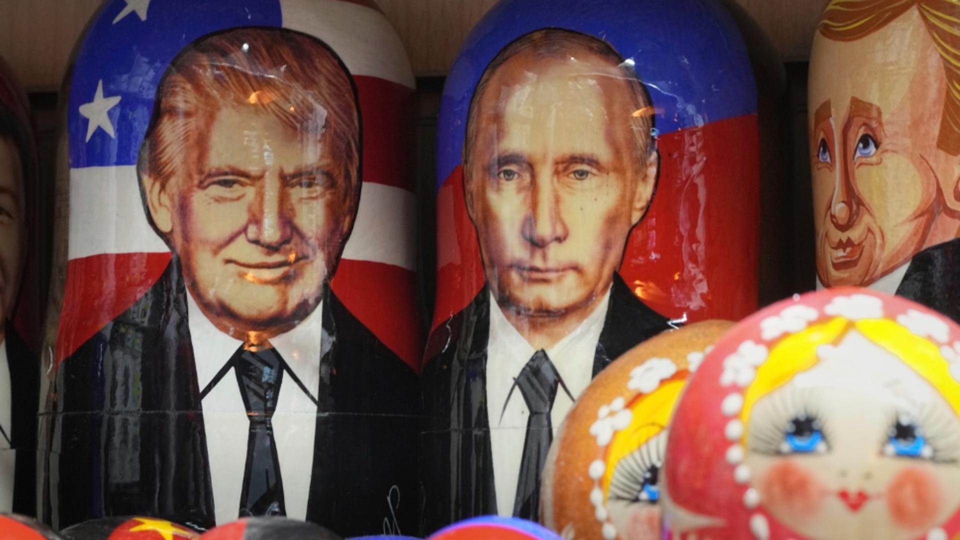 Donald Trump și Vadimir Putin. Foto: Profimedia