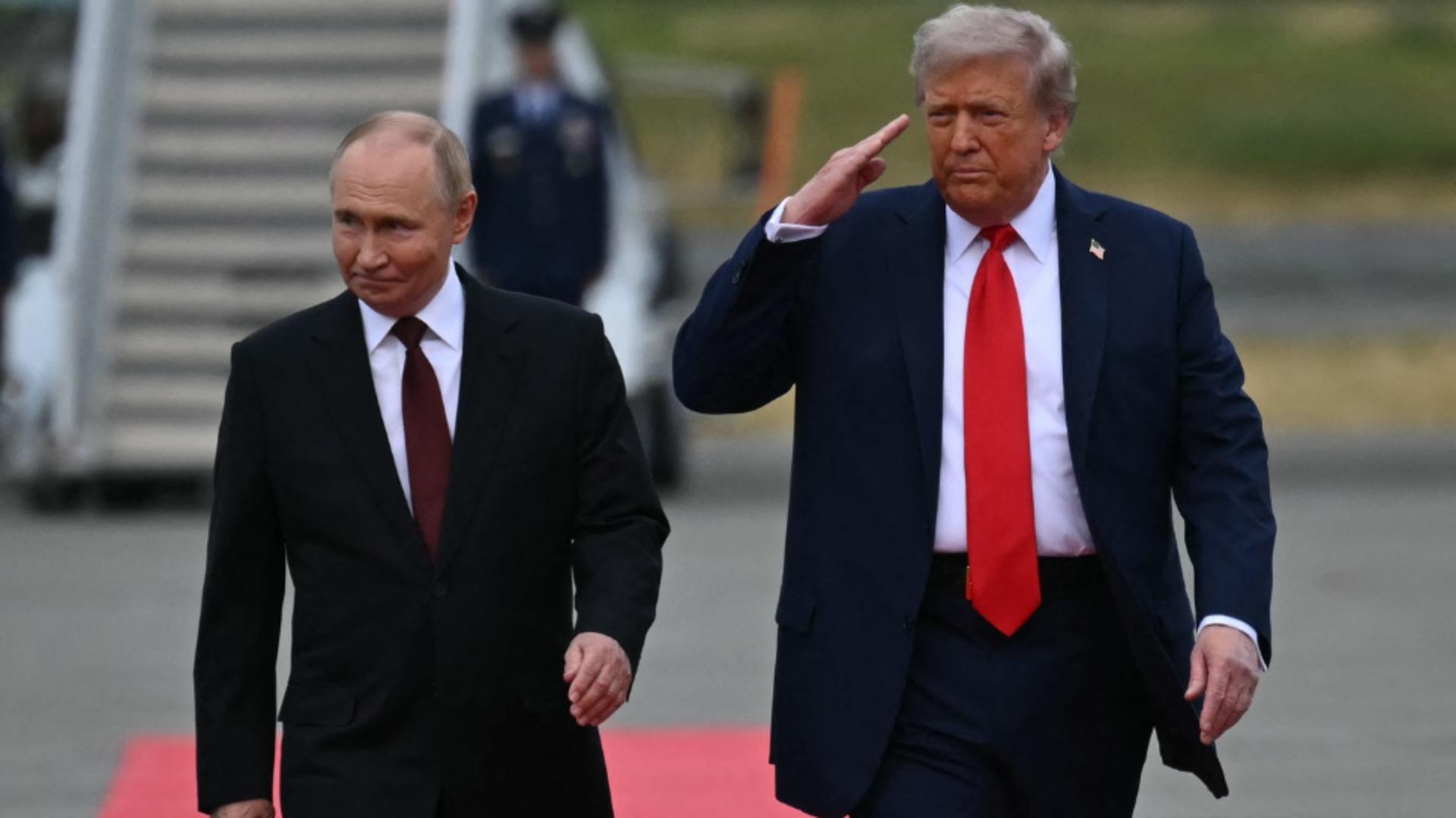  Întâlnirea dintre Trump și Putin, din Alasla, s-a încheiat fără un acord privind Ucraina / Foto: Profi Media