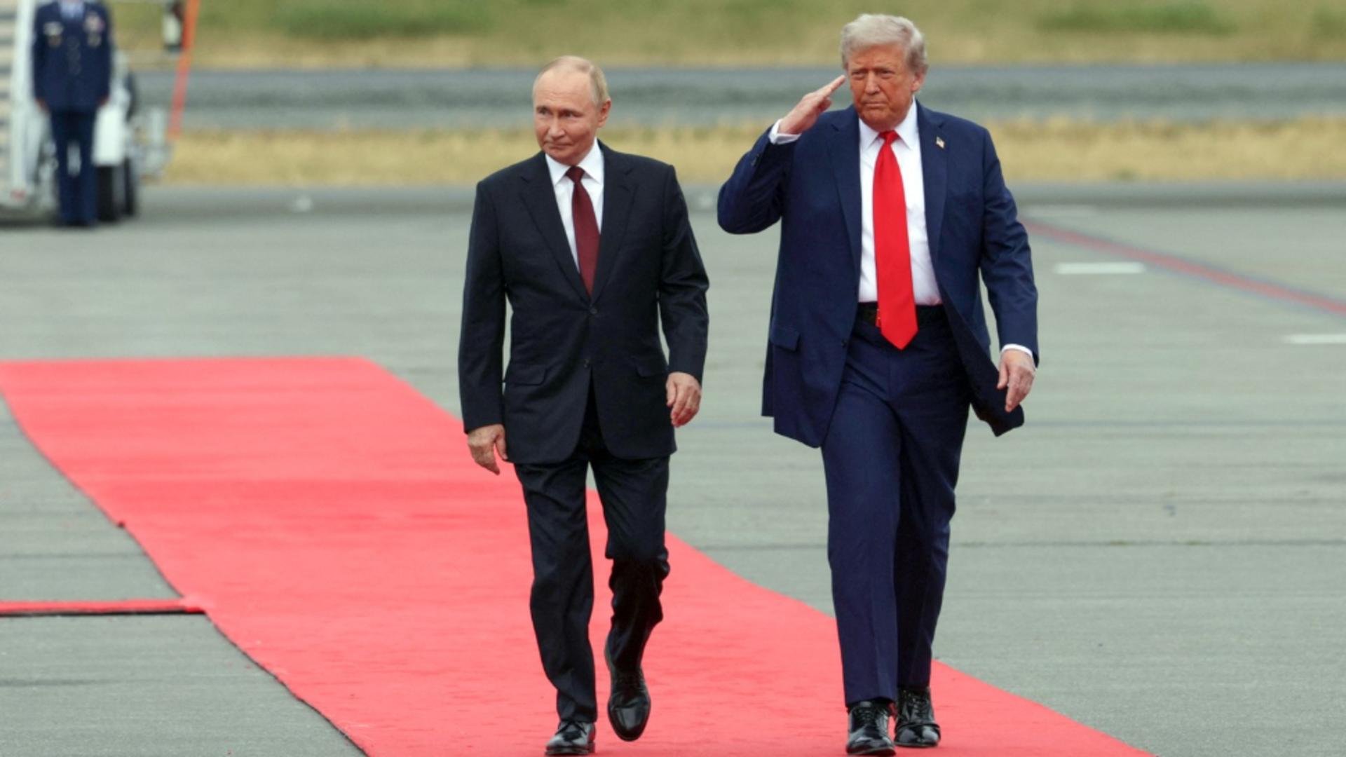 Vladimir Putin și Donald Trump. Foto: Profimedia