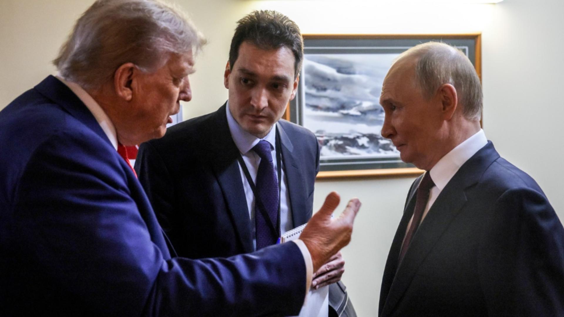 Donald Trump și Vladimir Putin. Foto: Profimedia