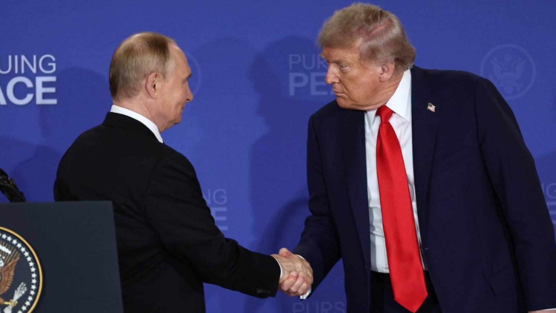 Donald Trump și Vladimir Putin. Foto: Profimedia