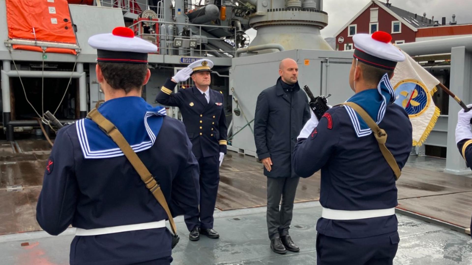 Ministrul francez de Externe în Groenlanda. Foto: Profimedia