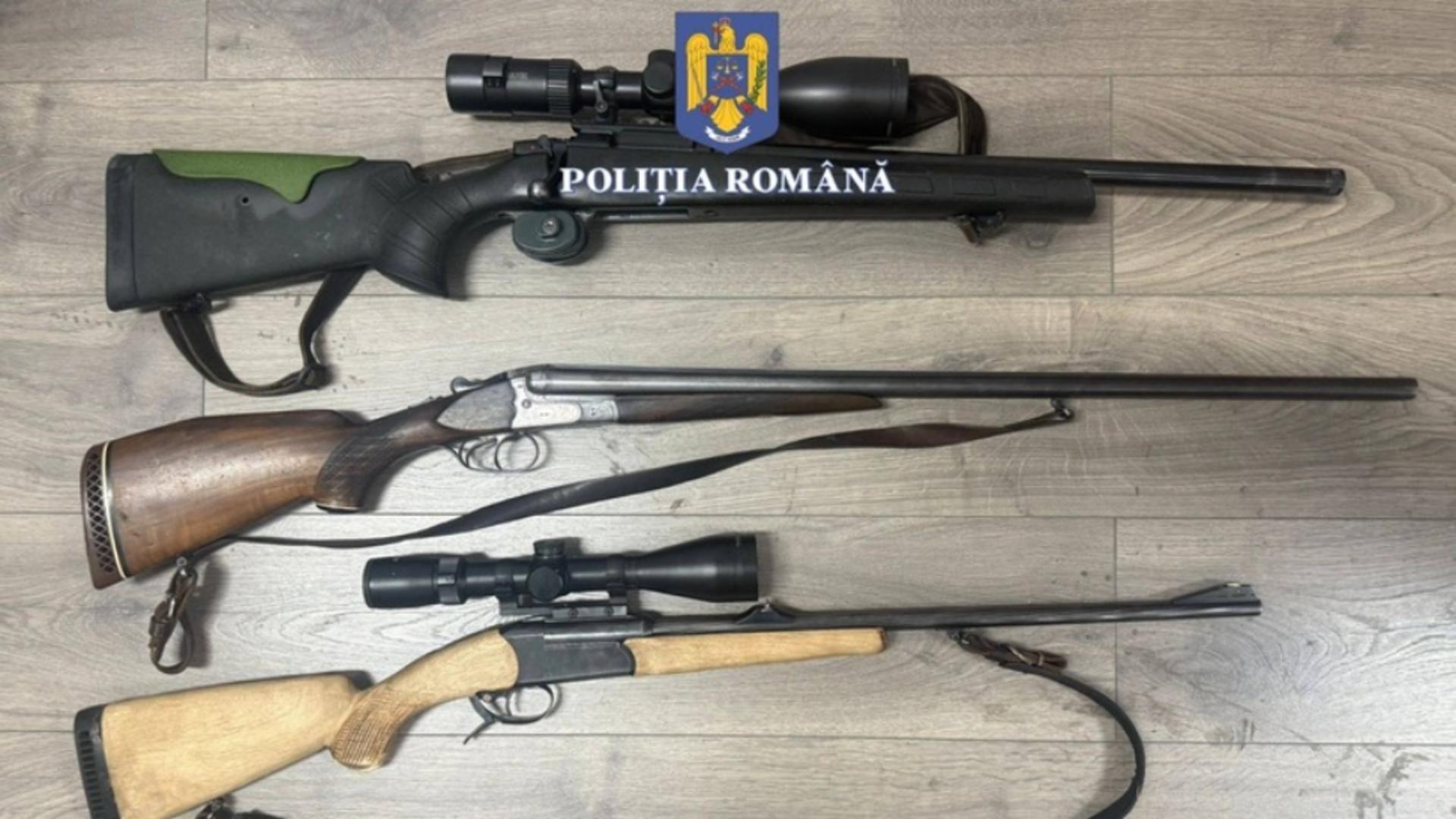 Bărbat prins în flagrant după ce a împușcat ilegal un căprior