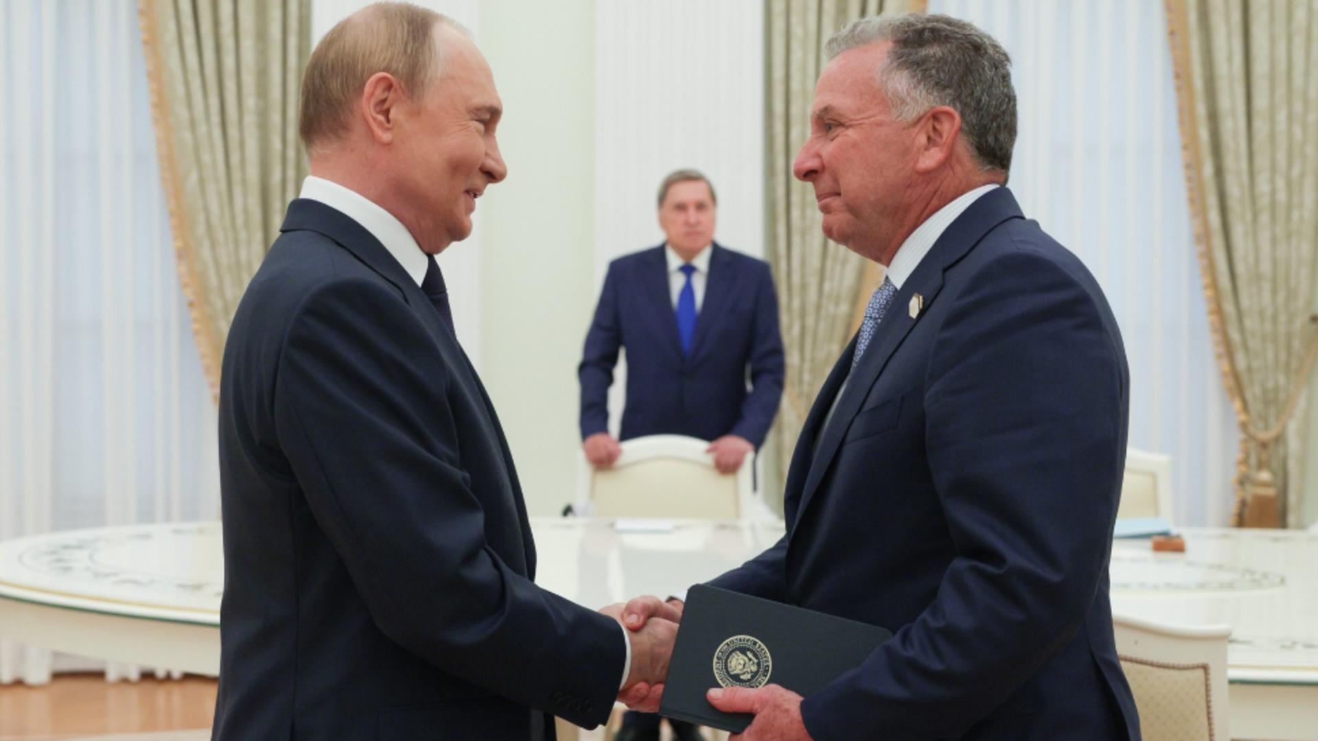 Putin și Steve Witkoff. Foto.Profimedia
