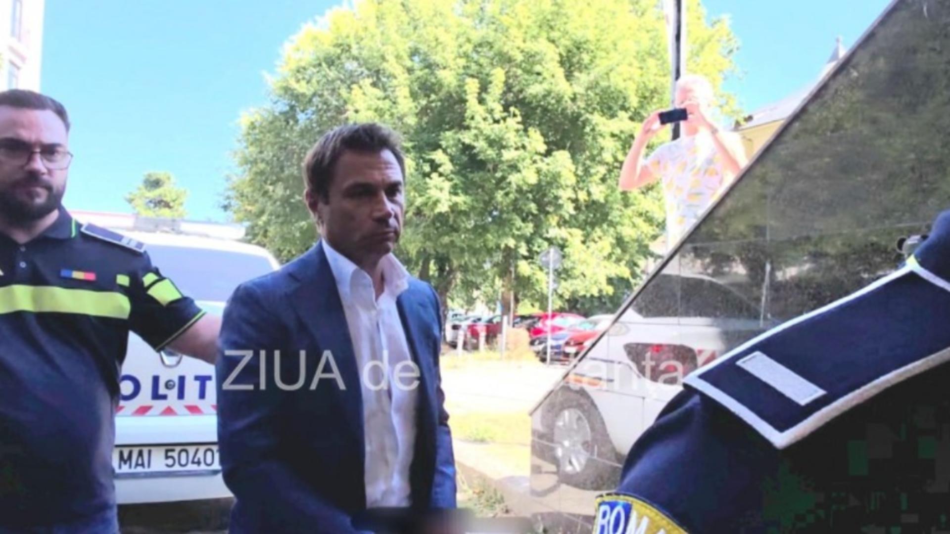 Cristian Radu a fost reținut pentru 24 de ore. Foto/Ziua Constanța