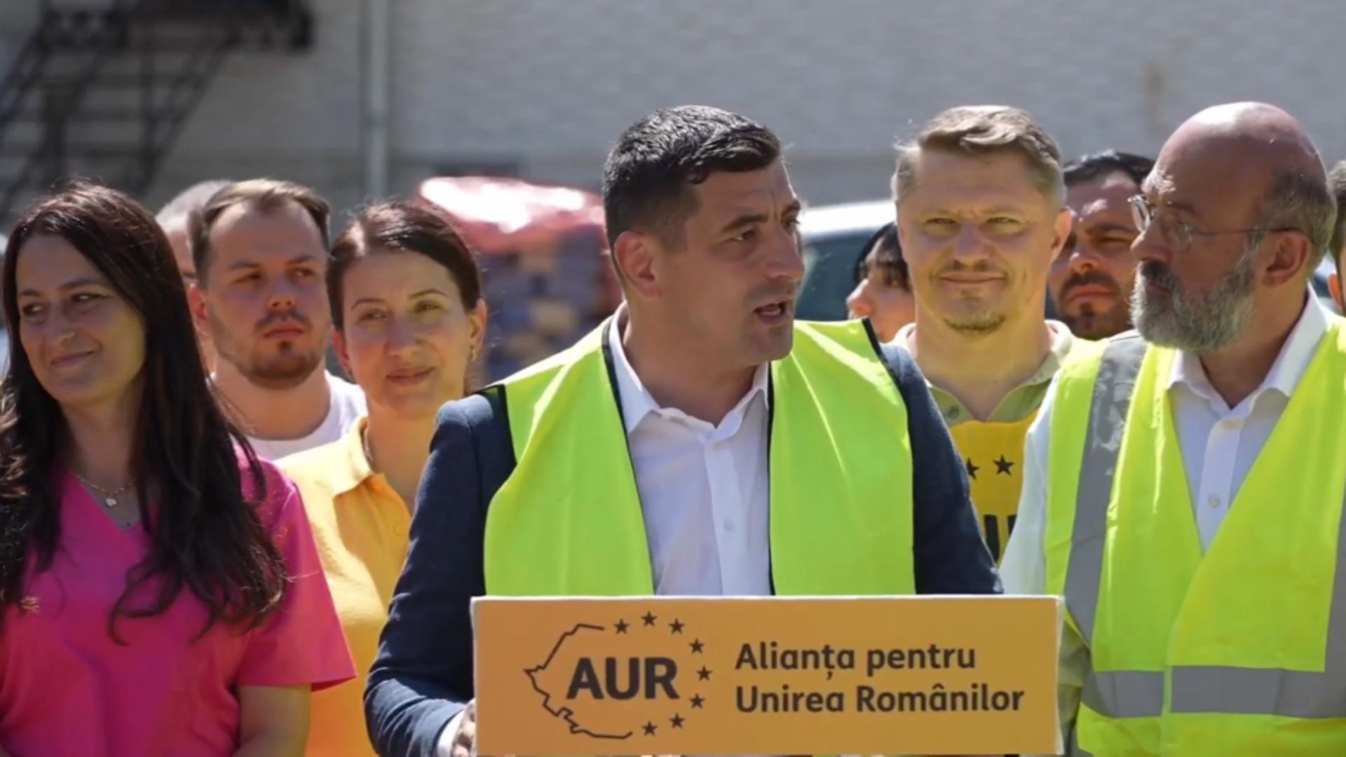 Simion, anunț din Broșteni, epicentrul iundațiilor din iulie 2025. Foto/Captură video