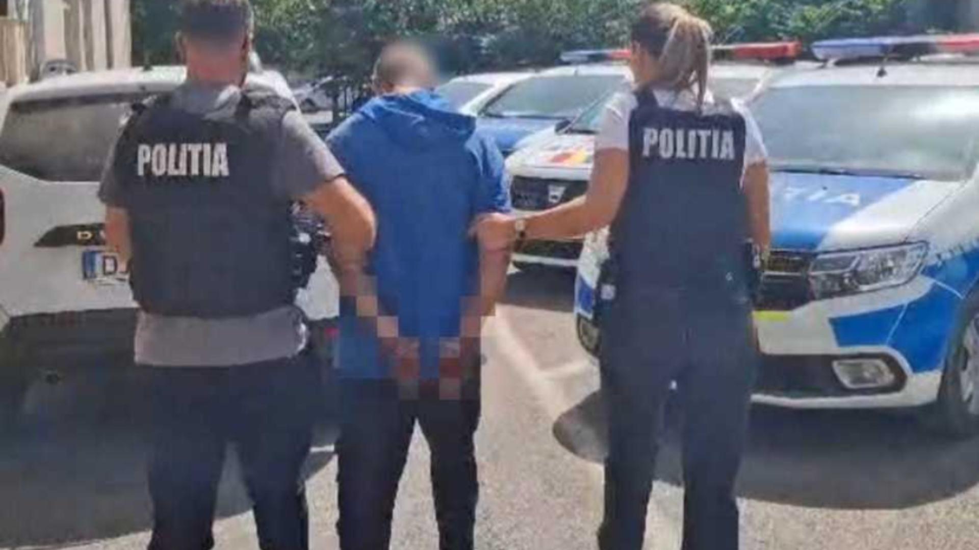 Tânăr de 24 de ani, arestat după ce a făcut scandal la spital. A fost prins cu substanțe psihoactive și a încercat să distrugă actele poliției