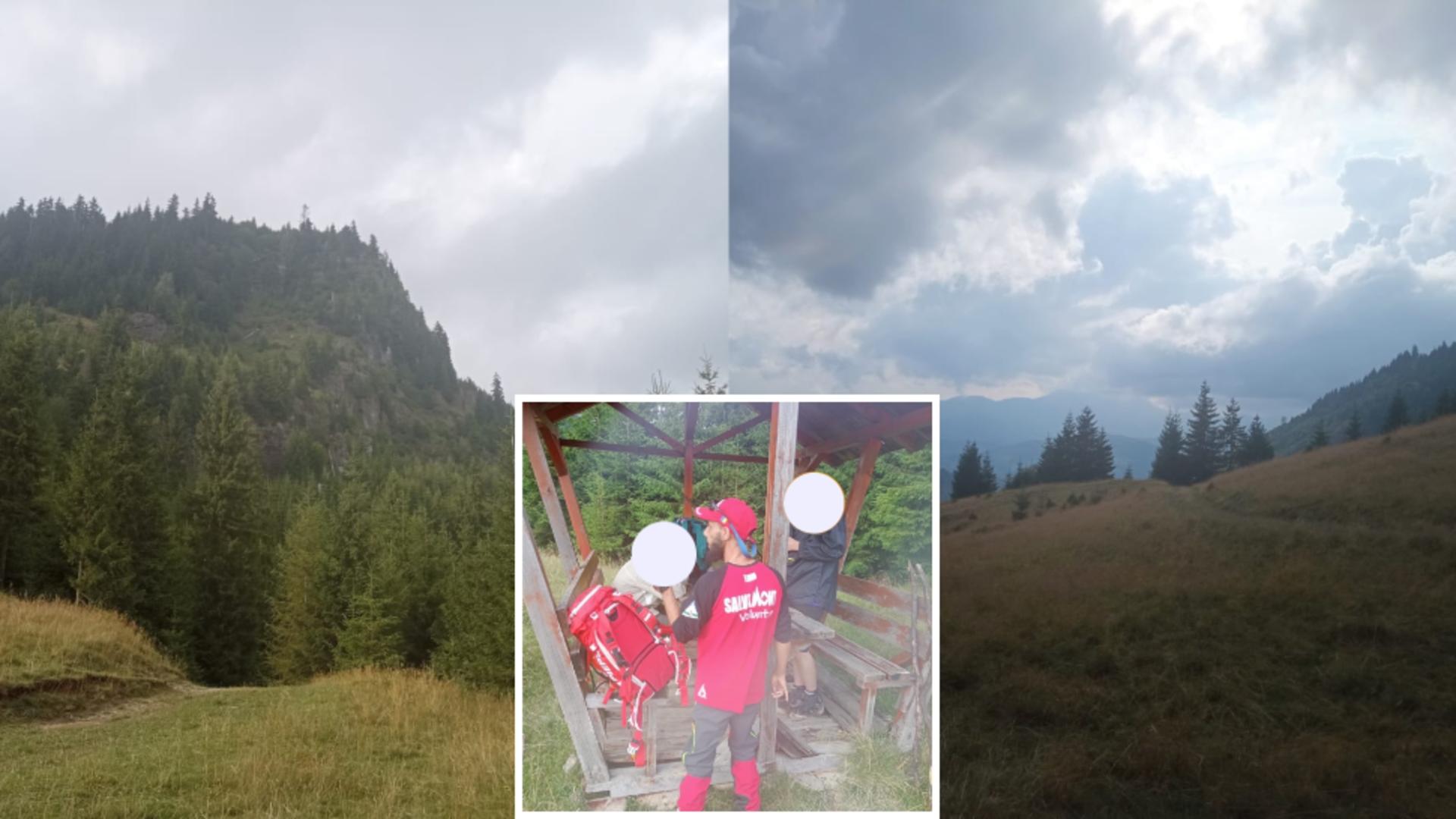 Incident grav în Munții Rodnei. FOTO: Salvamont 