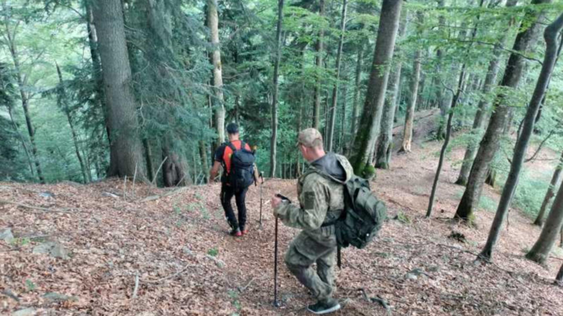 Intervenție dificilă în Munții Maramureșului. FOTO: Salvamont