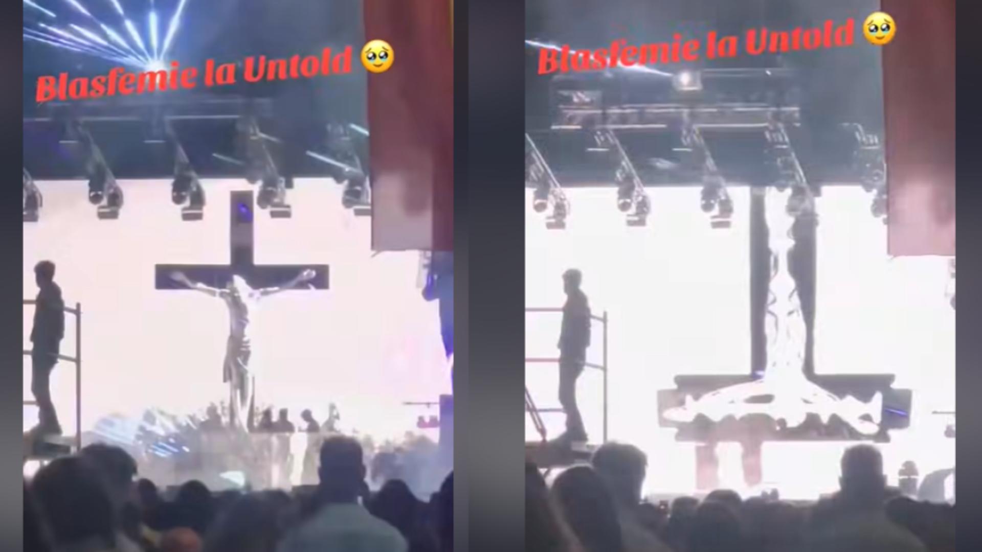 Reacția lui PS Iustin, după imaginile șocante de pe scena UNTOLD. ”Hristos deranjează. Dar lui Hristos Îi este milă de ei”