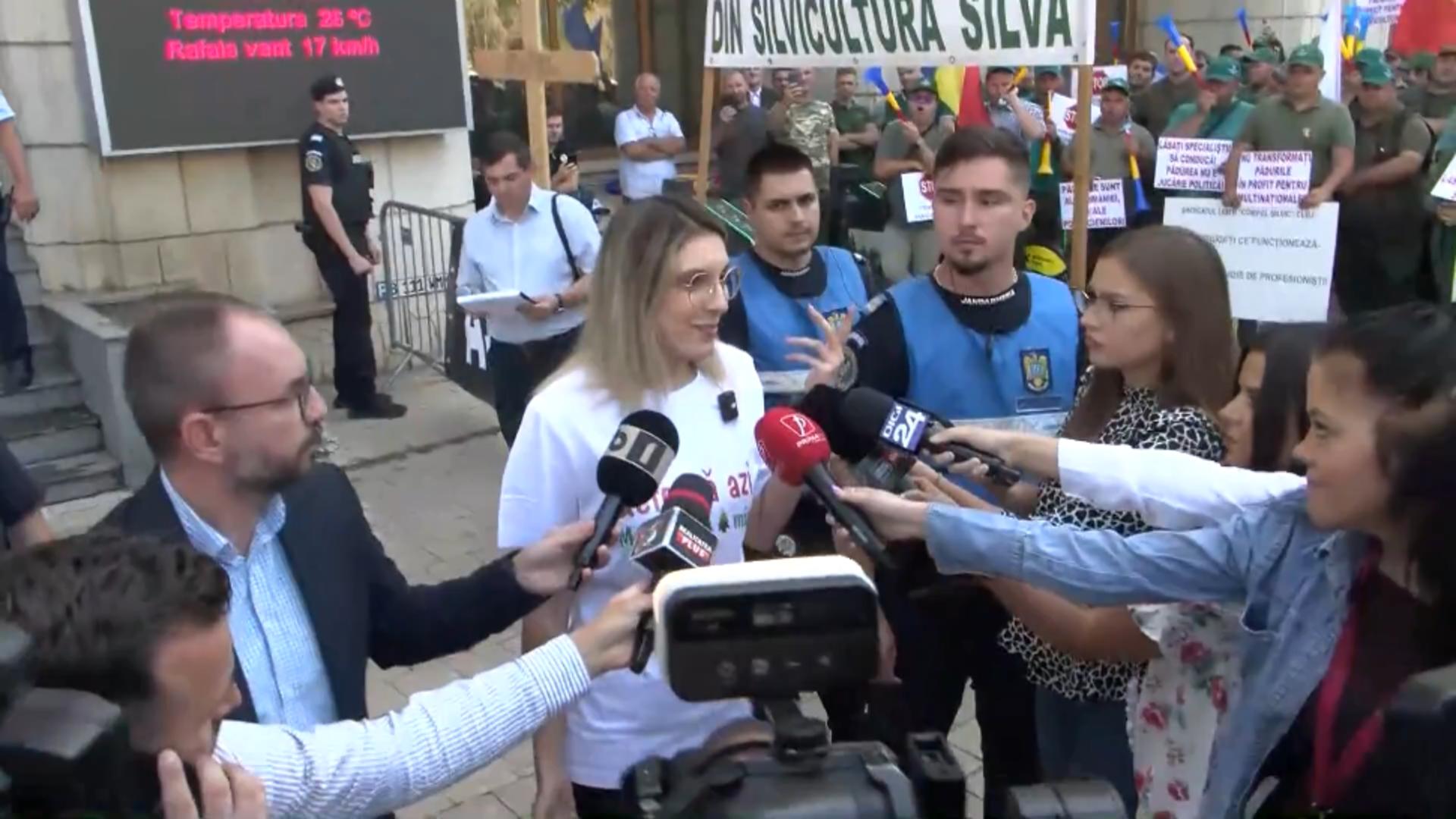 Diana Buzoianu a afirmat că protestatarii ar fi manipulați