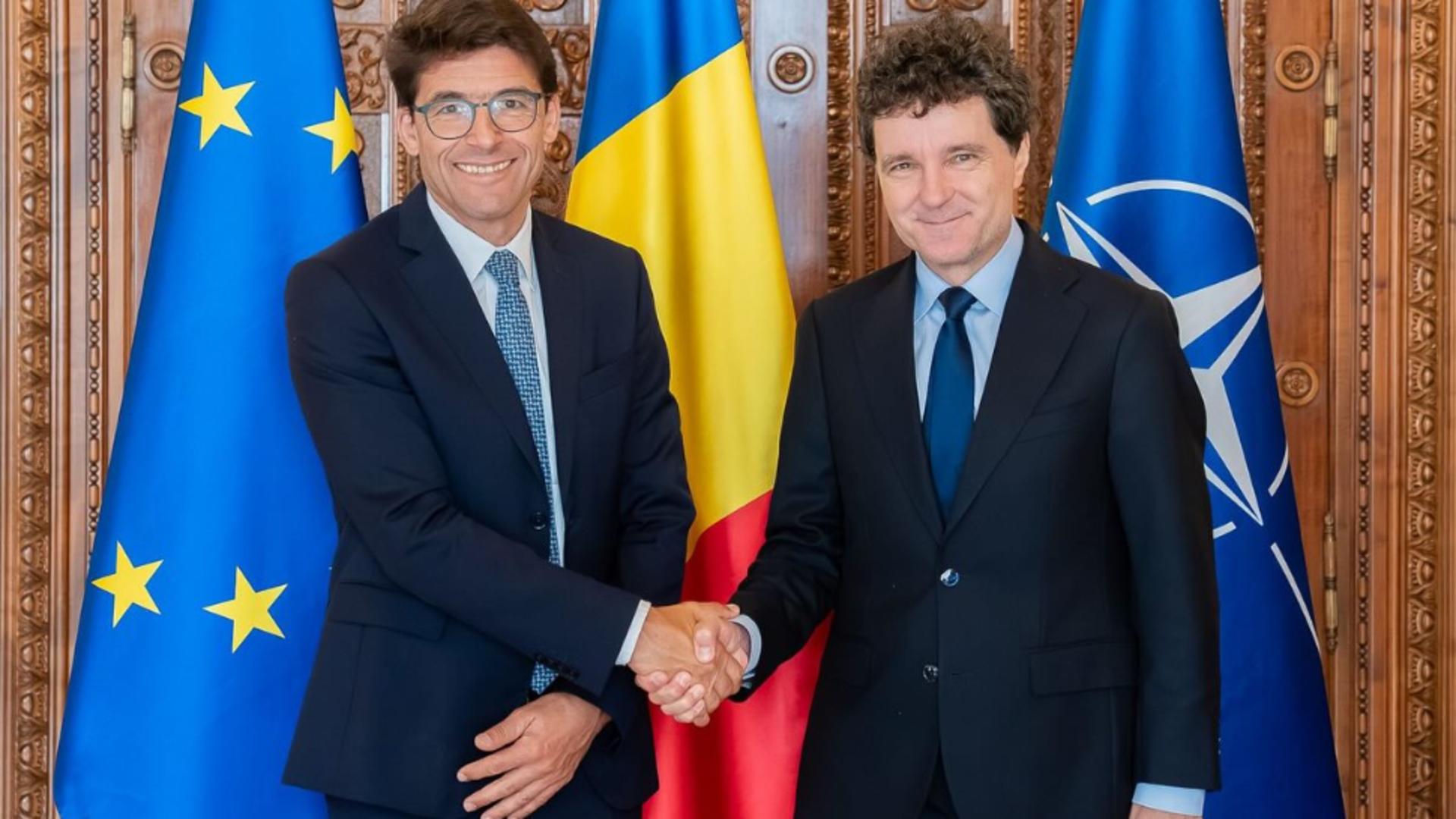 Nicușor Dan a discutat cu Airbus și ambasadorii europeni despre viitorul industriei românești de apărare