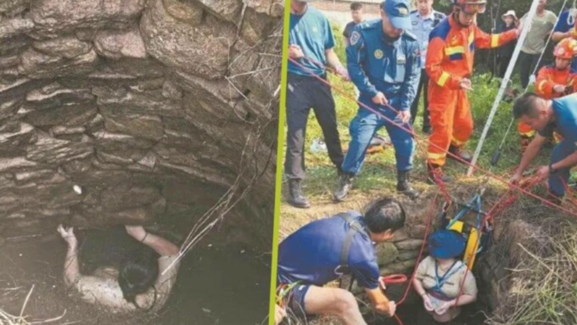 Experiența uimitoare a unei femei de 48 de ani: a supraviețuit 54 de ore într-o fântână plină de șerpi, agățată de pereți