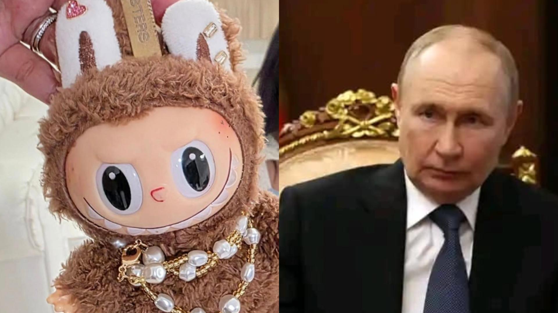 Vladimir Putin este fan Labubu. Liderul de la Kremlin a cerut o cameră plină de păpuși la hotel