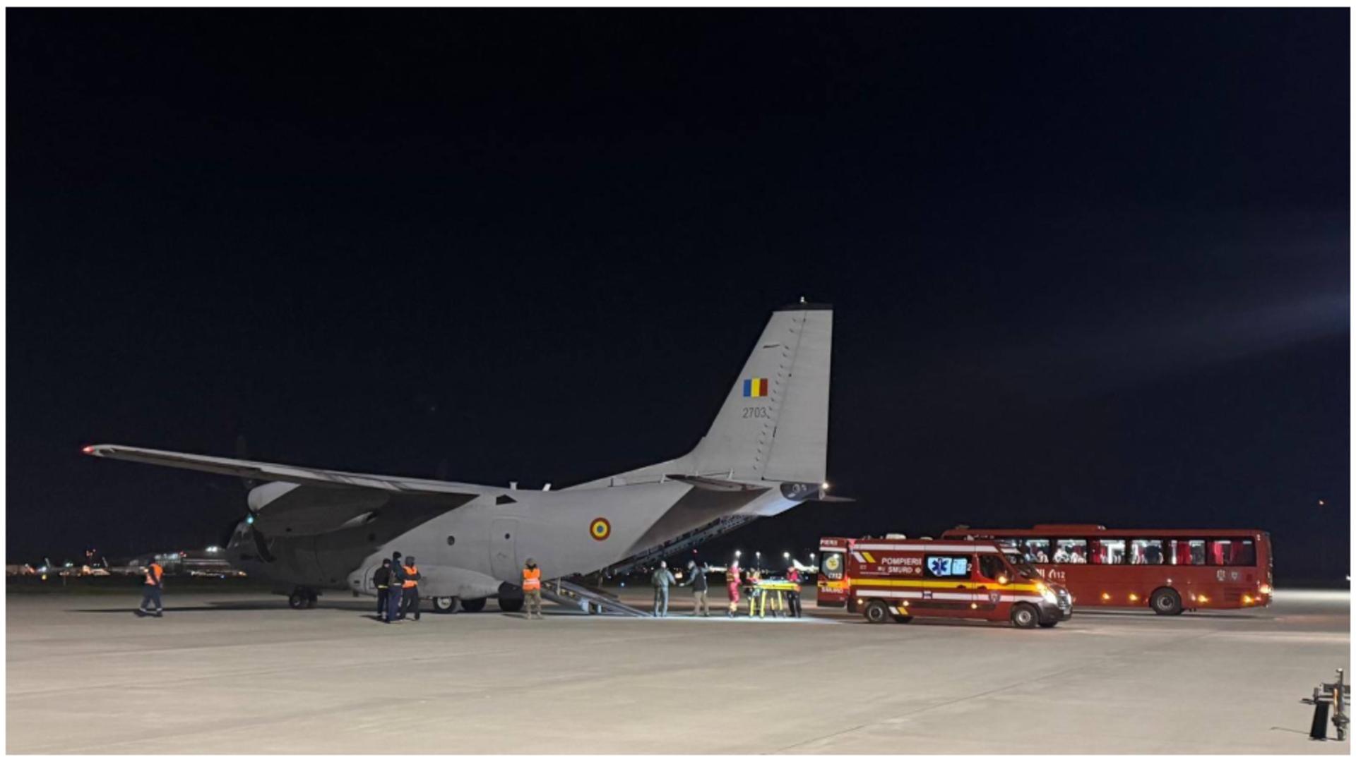 O nouă misiune de sprijin umanitar destinată populaţiei civile din Fâşia Gaza