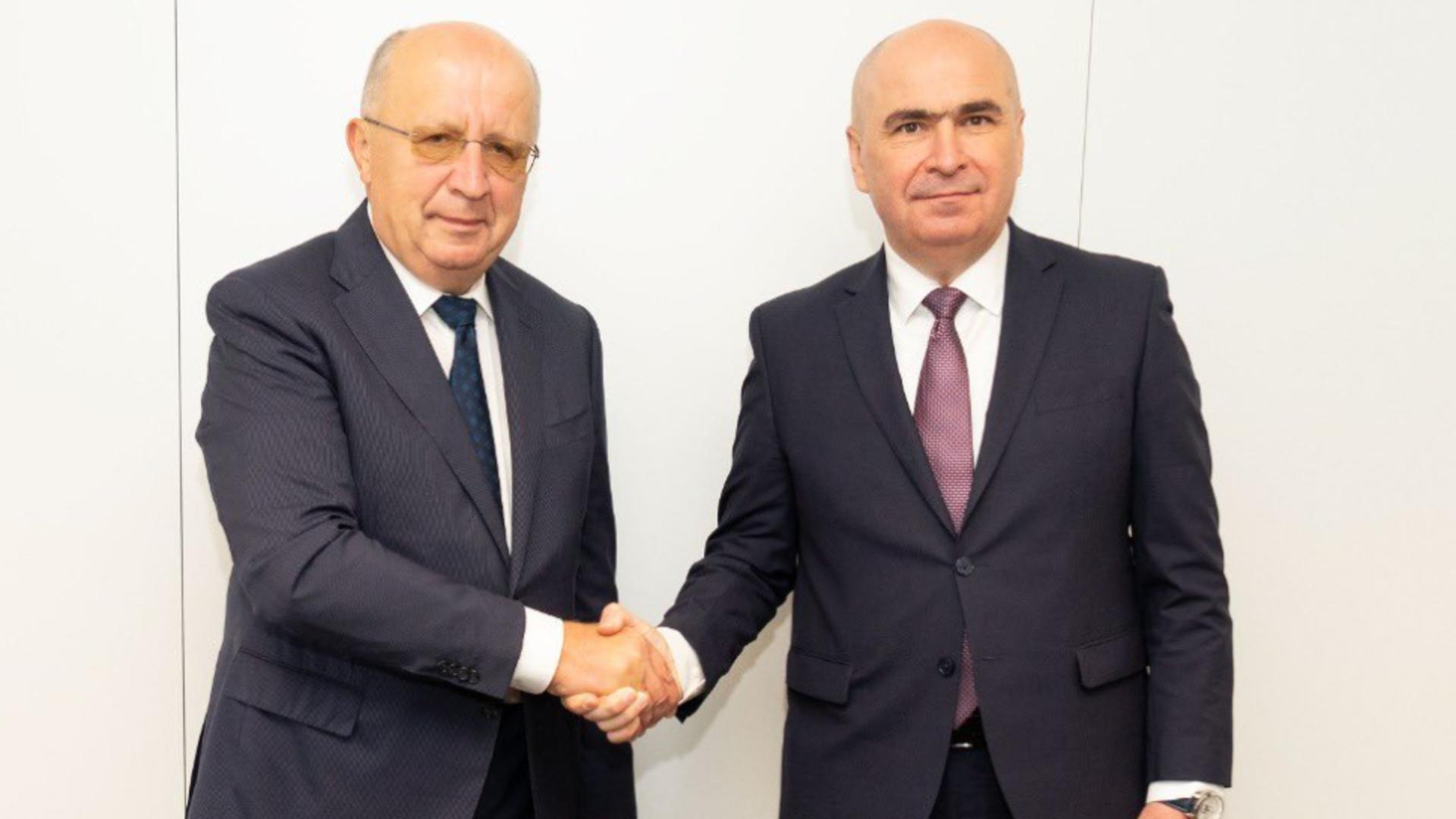 Premierul Bolojan la Bruxelles. Foto: X