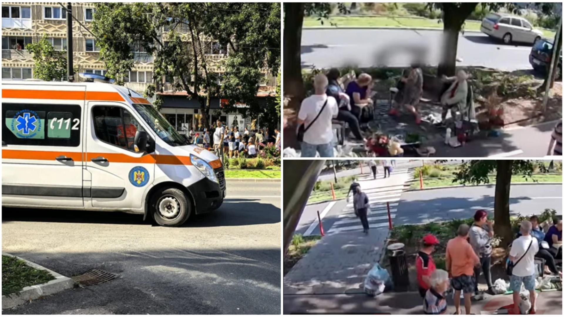 Accident rutier grav în Reșița. Un bătrân a fost spulberat de o mașină chiar pe trecerea de pietoni