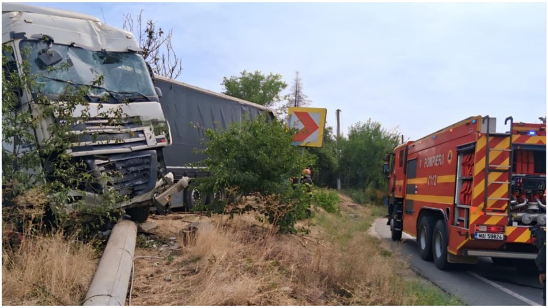 Accident grav în județul Giurgiu. FOTO: News