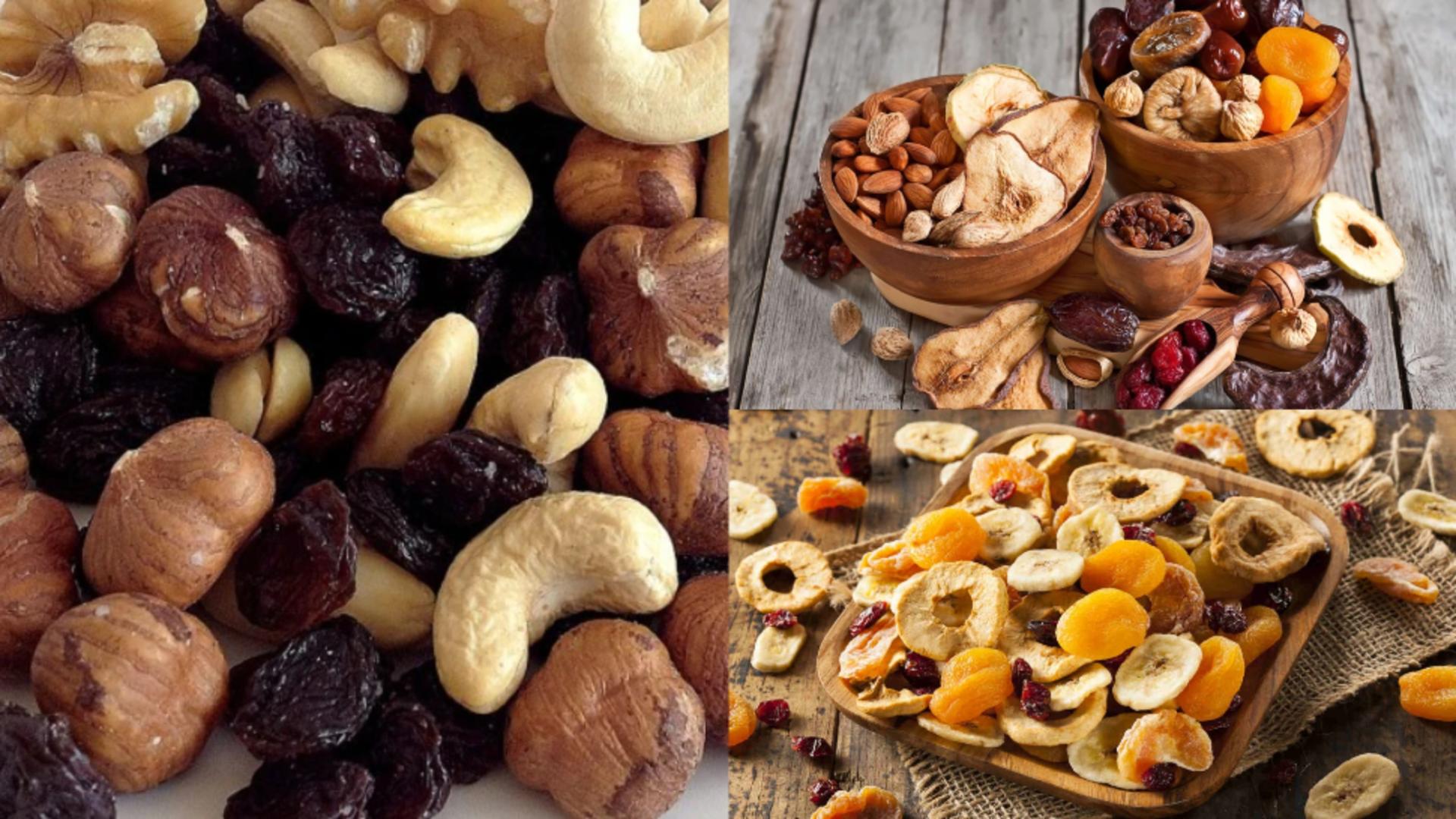 Top șase fructe uscate care ajută la creșterea părului