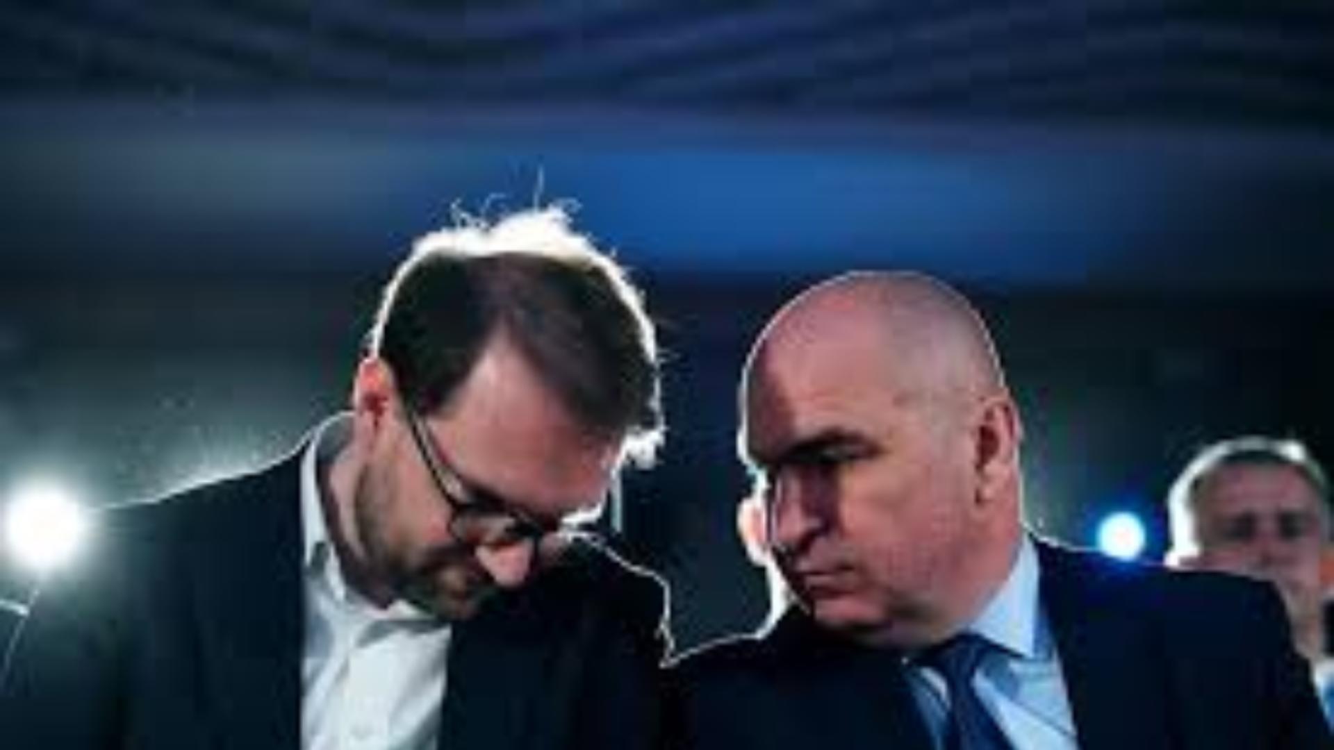 Dominic Fritz și Ilie Bolojan (foto: Agerpres)